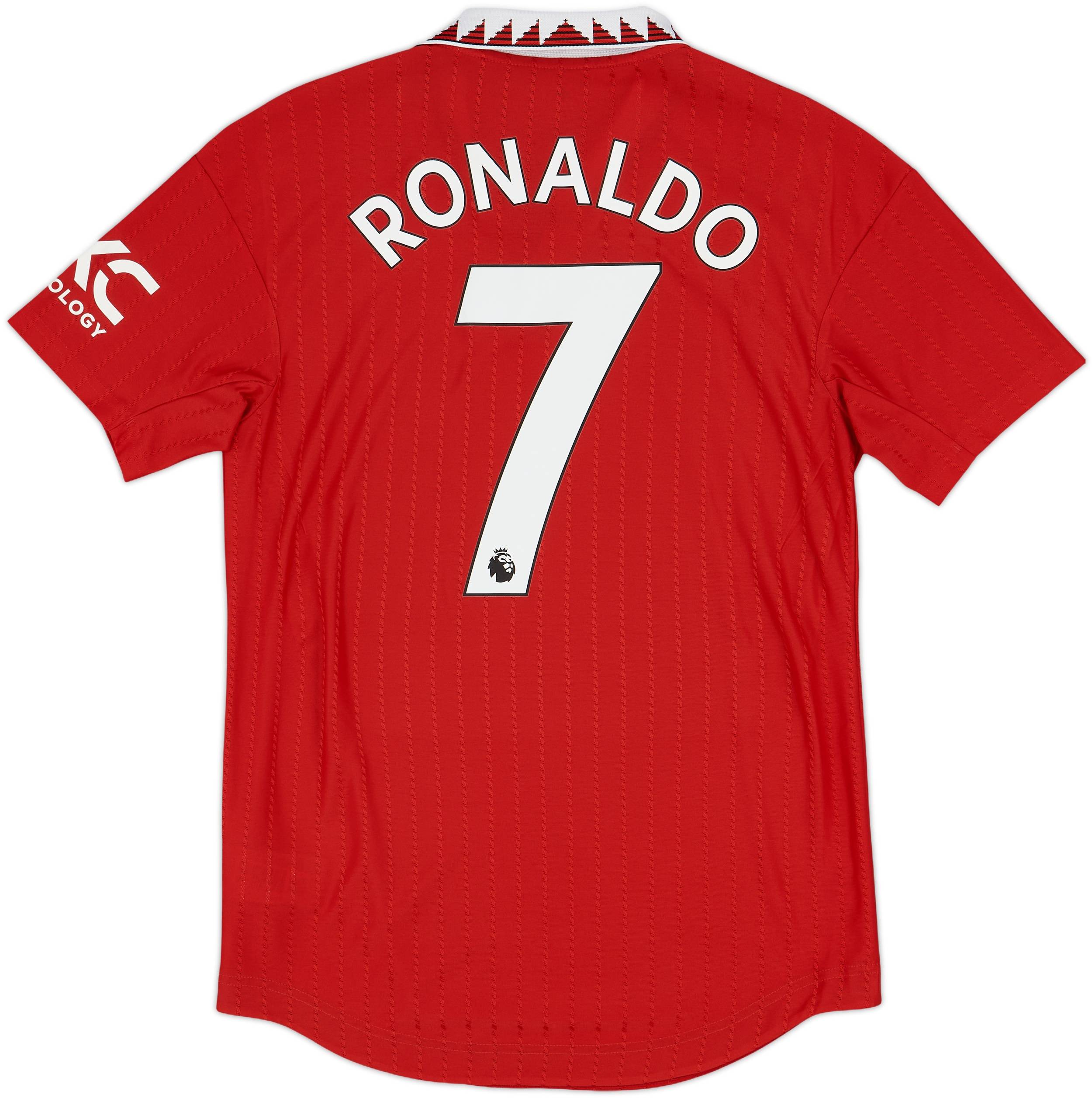2022-23 Manchester United Authentic Home Shirt Ronaldo #7 - 9/10 - (S)