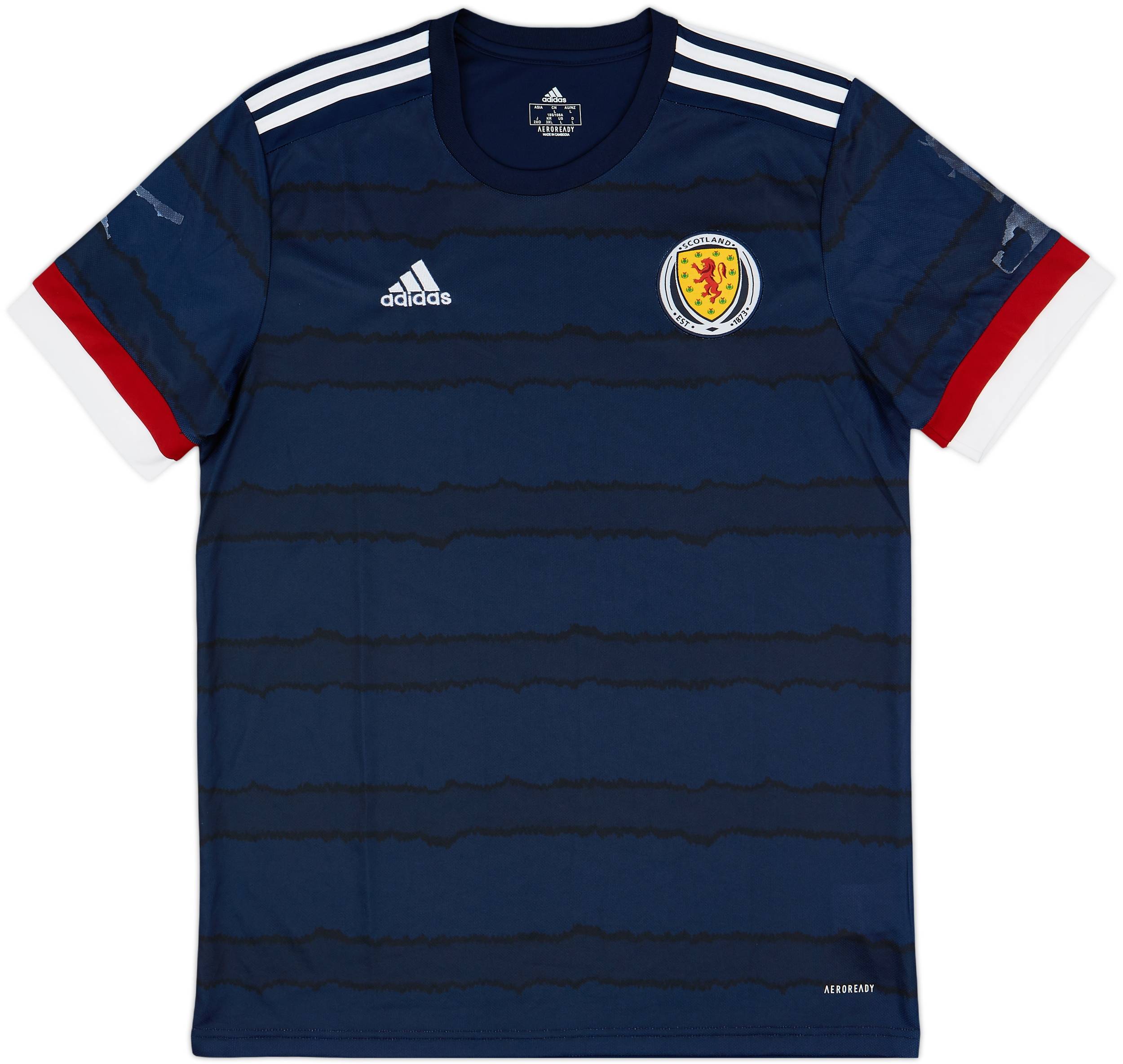 2020-22 Scotland Home Shirt - 6/10 - (L)