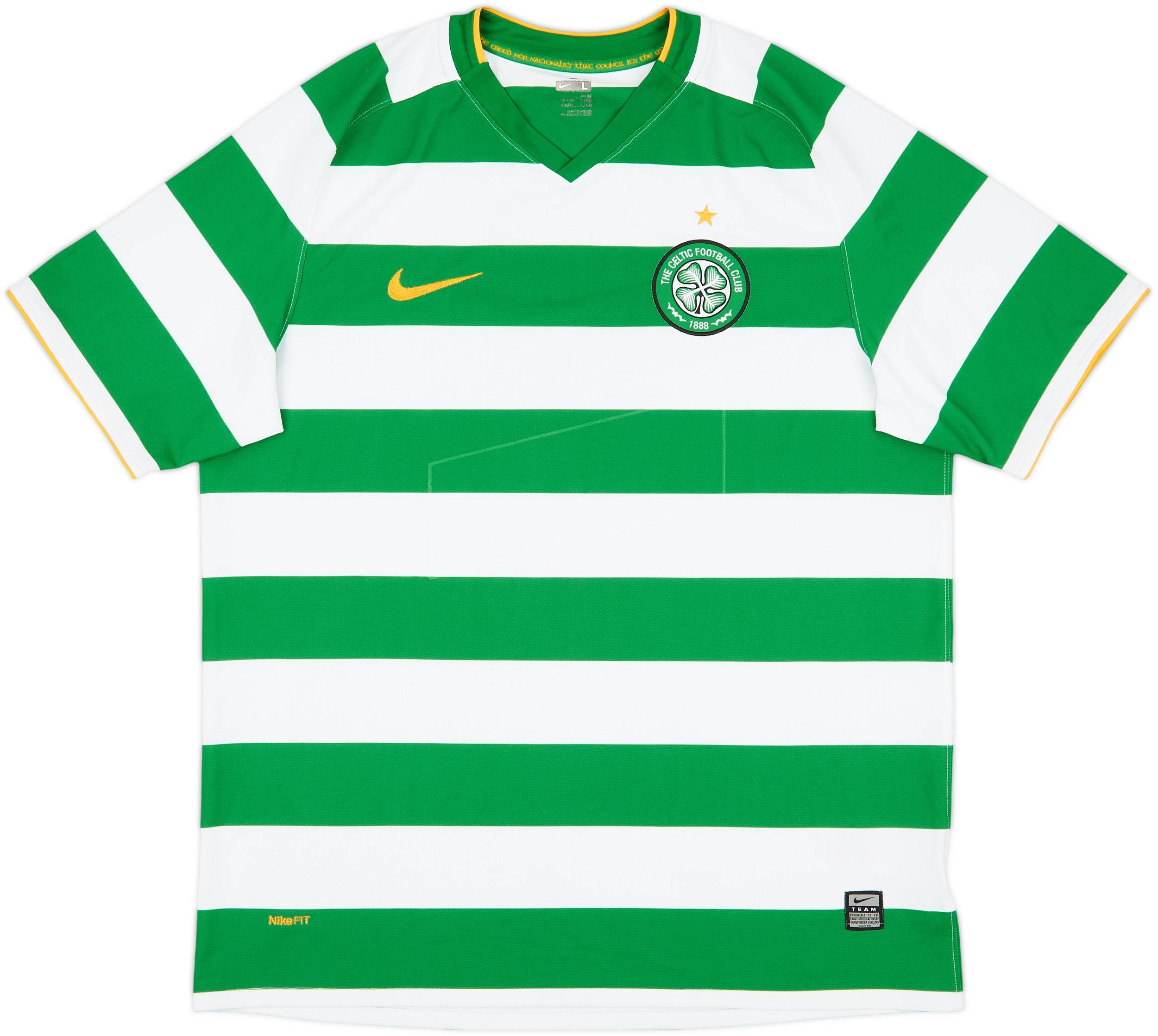 2008-10 Celtic Home Shirt - 4/10 - (L)