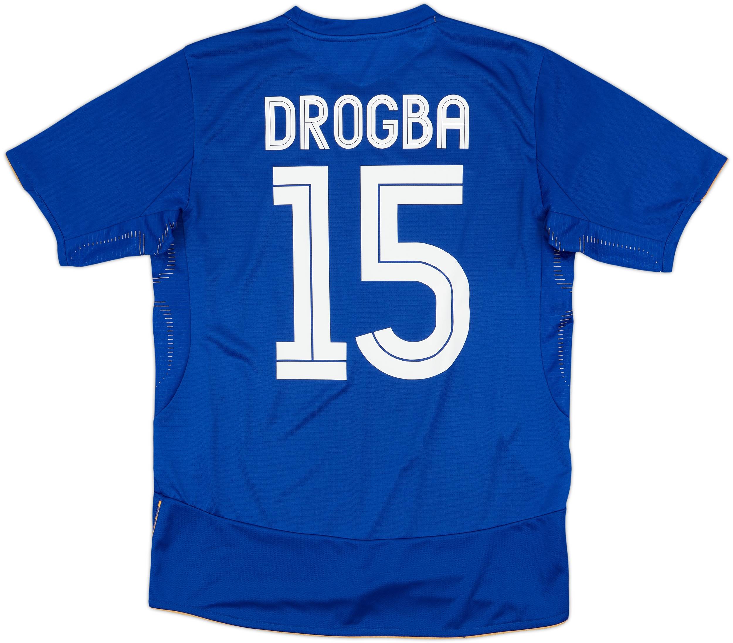 2005-06 Chelsea Centenary Home Shirt Drogba #15 - 8/10 - (M)