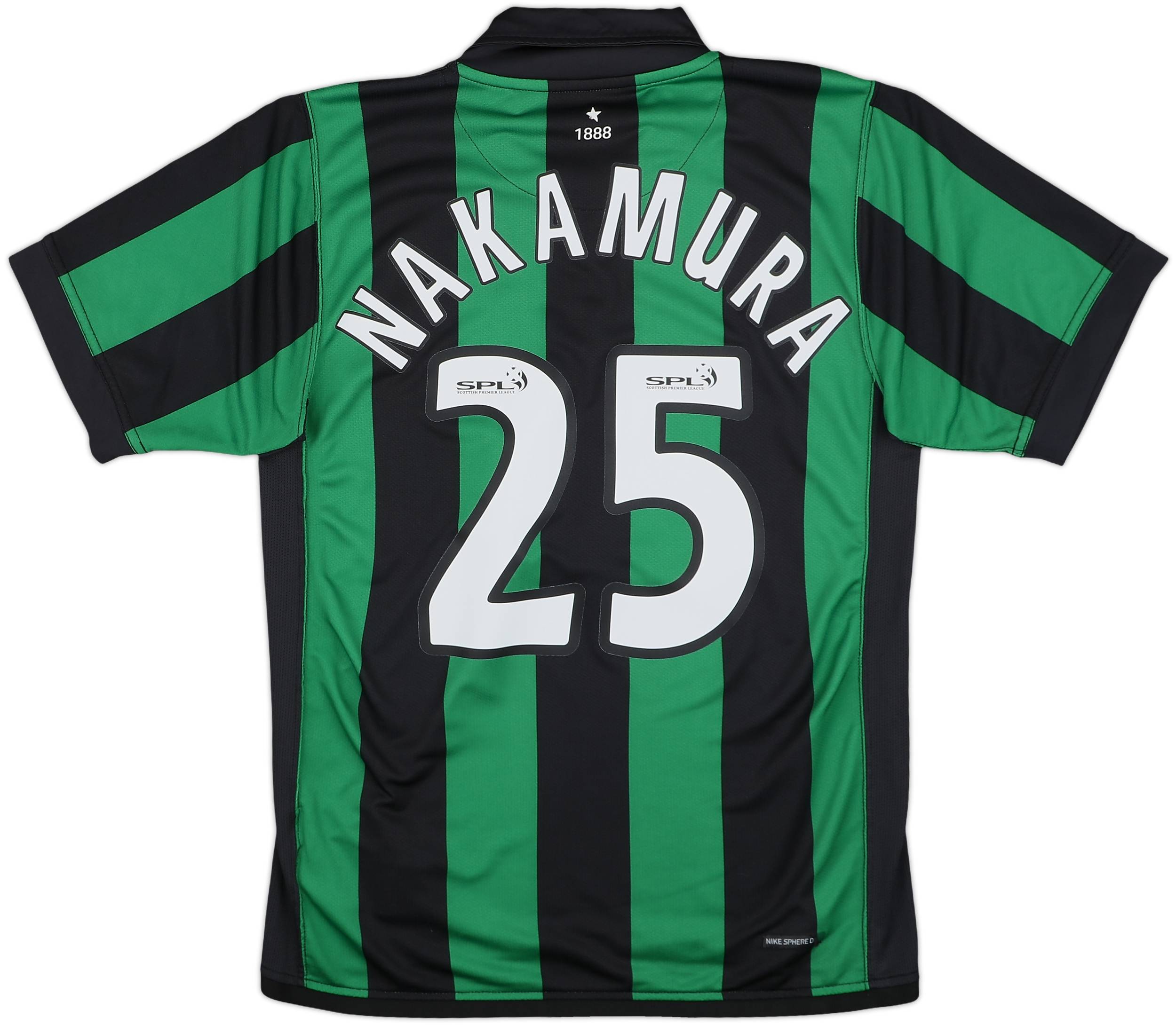 2006-08 Celtic Away Shirt Nakamura #25 - 8/10 - (S)
