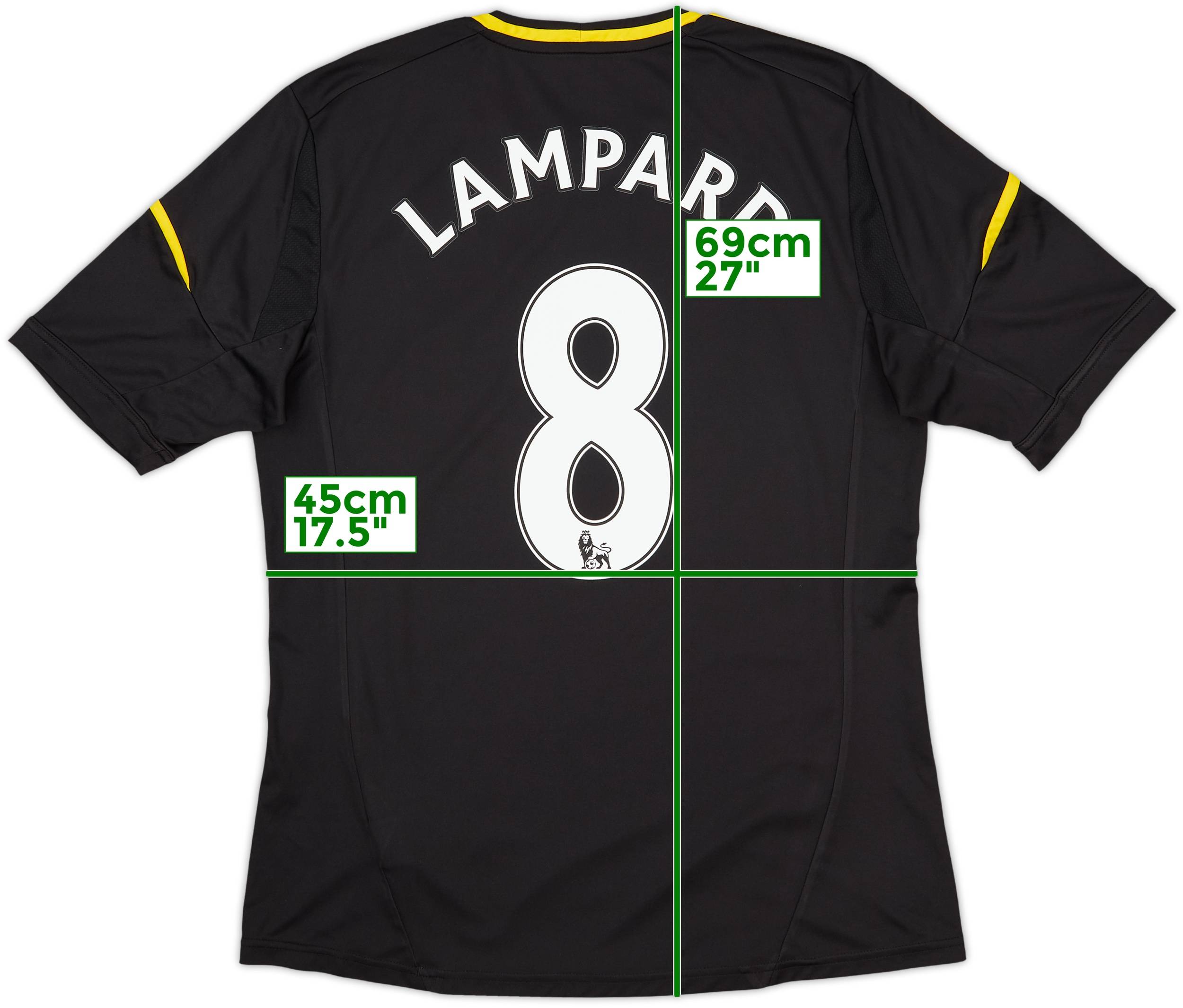 2012-13 Chelsea Third Shirt Lampard #8 - 7/10 - (M)