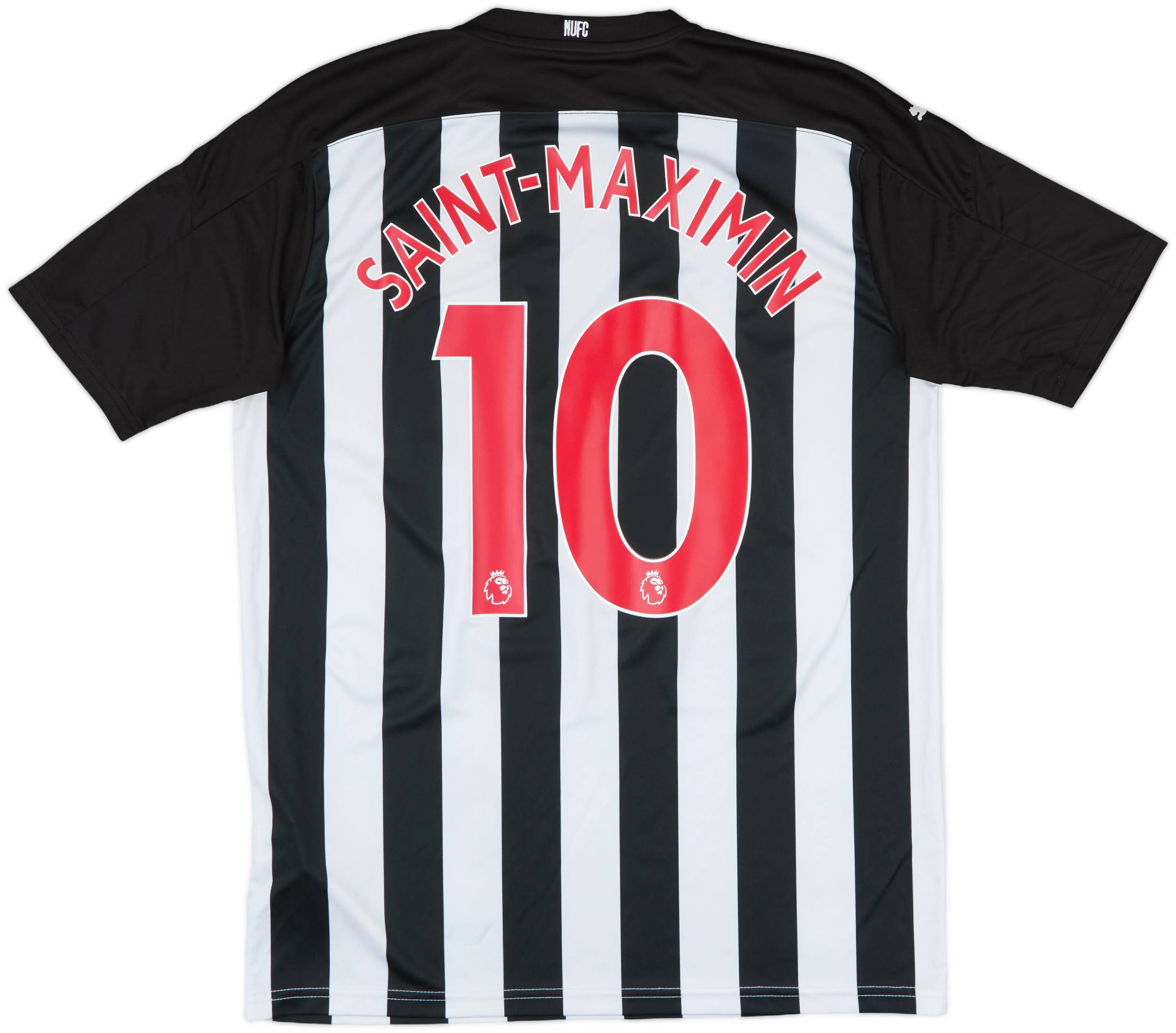 2020-21 Newcastle Home Shirt Saint-Maximin #10 - 8/10 - (L)