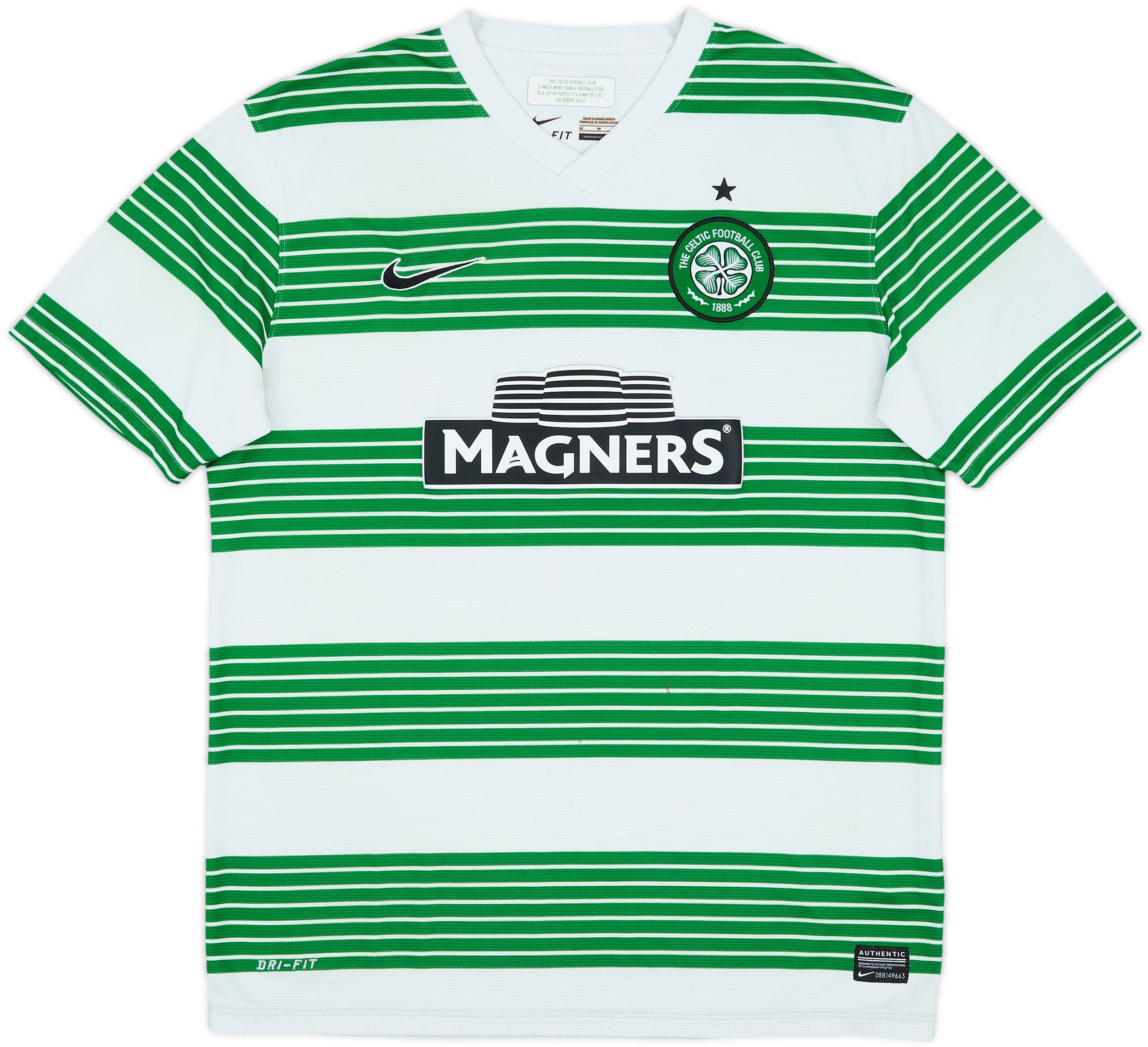 2013-15 Celtic Home Shirt - 6/10 - (M)