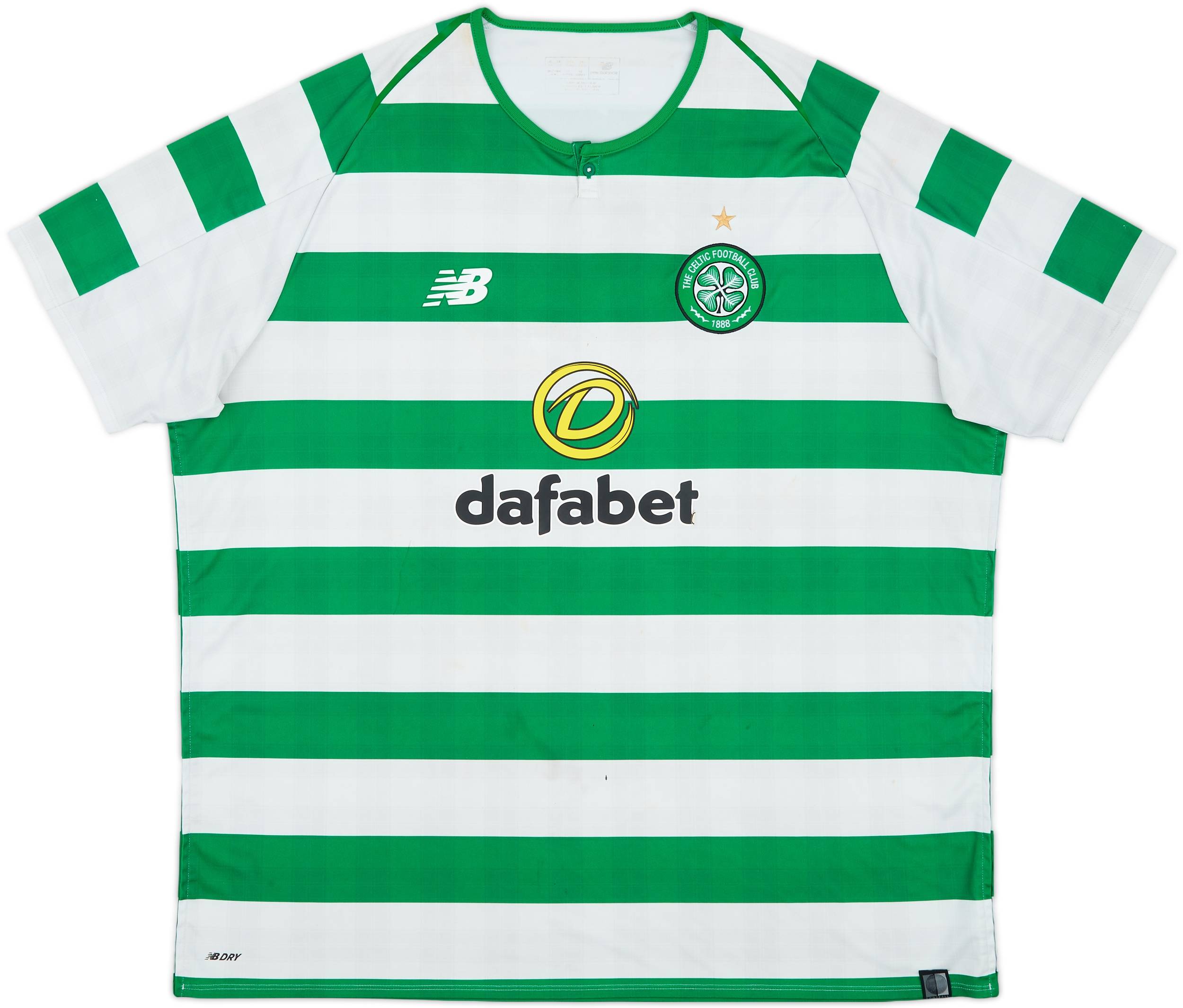2018-19 Celtic Home Shirt - 5/10 - (XXL)