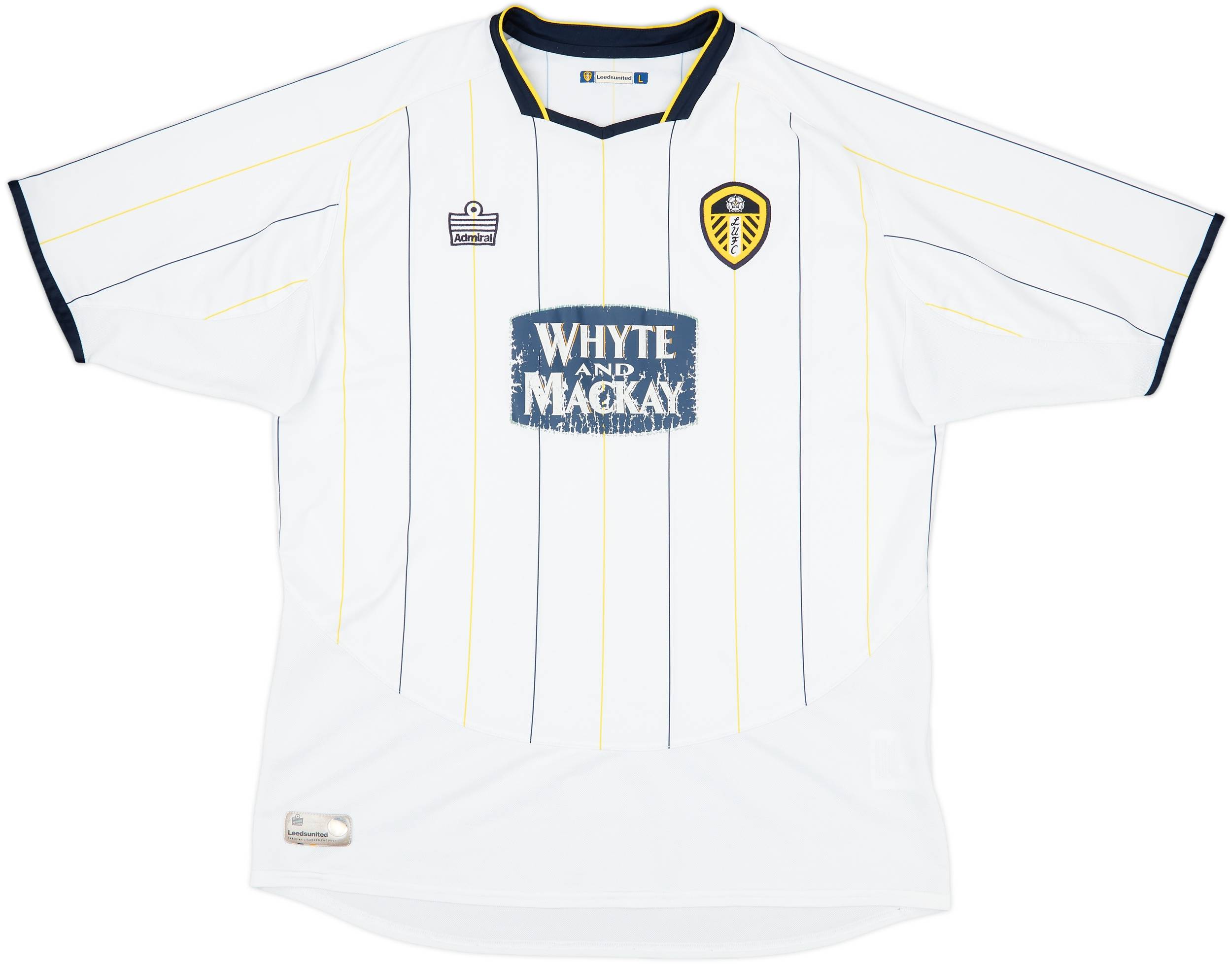 2005-06 Leeds United Home Shirt - 4/10 - (L)
