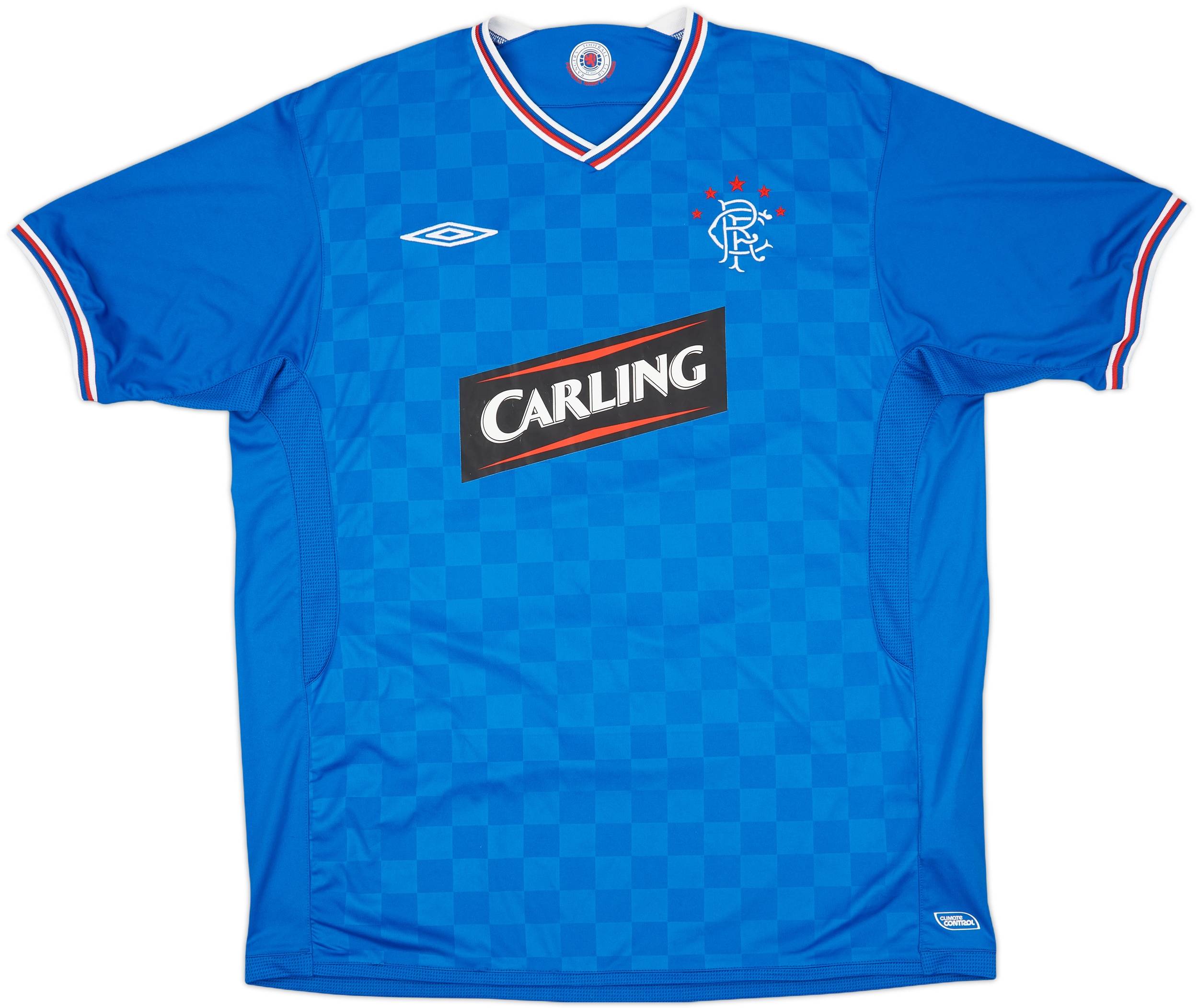 2009-10 Rangers Home Shirt - 8/10 - (XL)