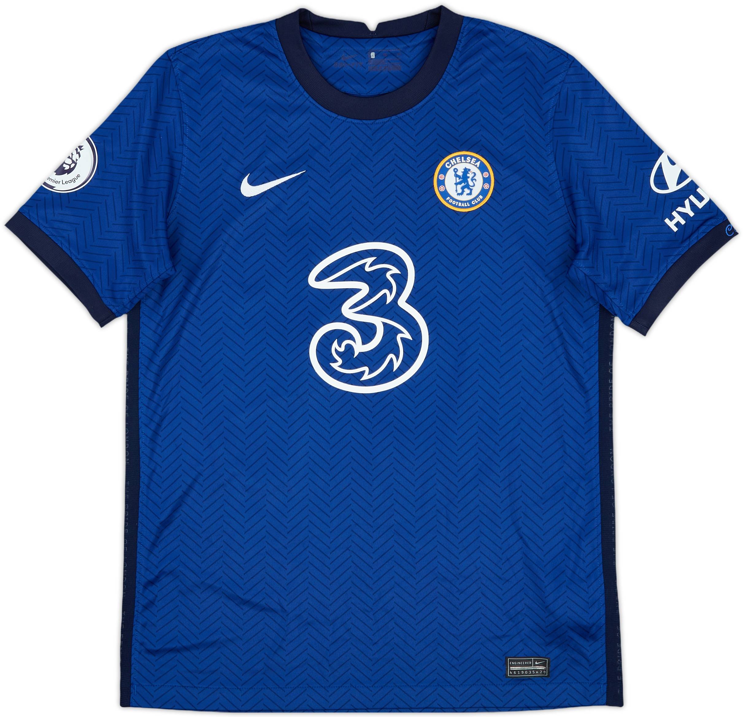 Chelsea FC Havertz 29 20/21シーズン　ユニホーム 2020-21 Chelsea Home Shirt Havertz #29 - 7/10 - (XL.Boys)