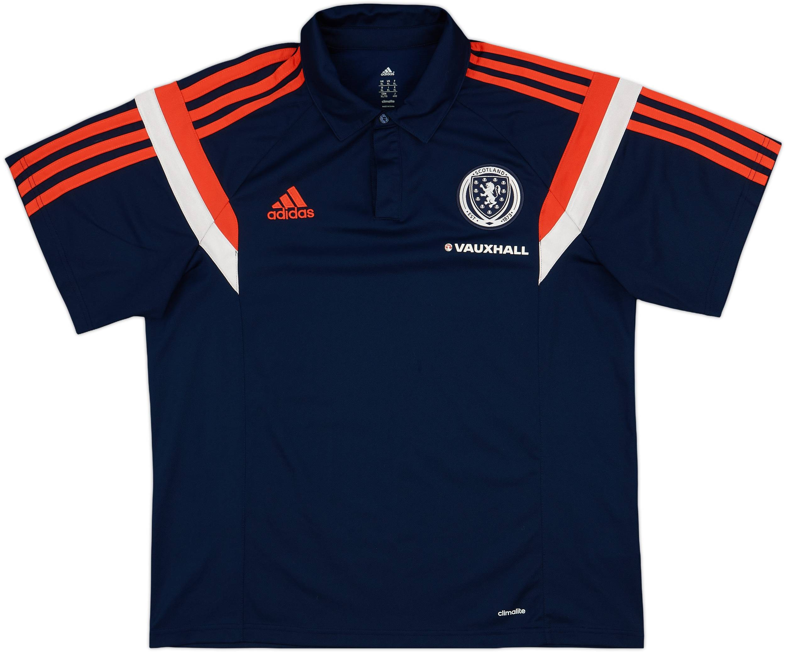 2013-14 Scotland adidas Polo Shirt - 7/10 - (XL)