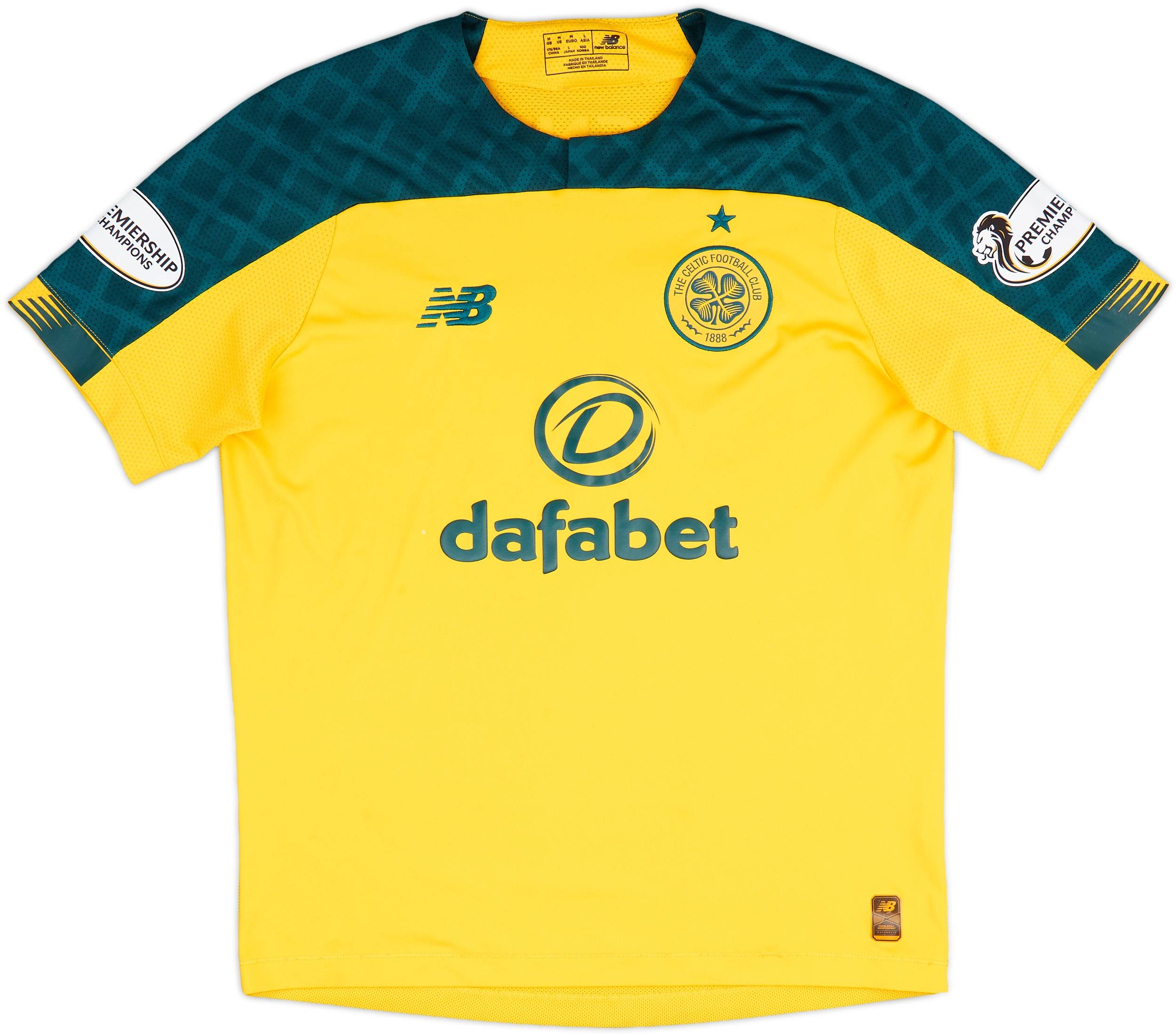 2019-20 Celtic Away Shirt - 8/10 - (M)