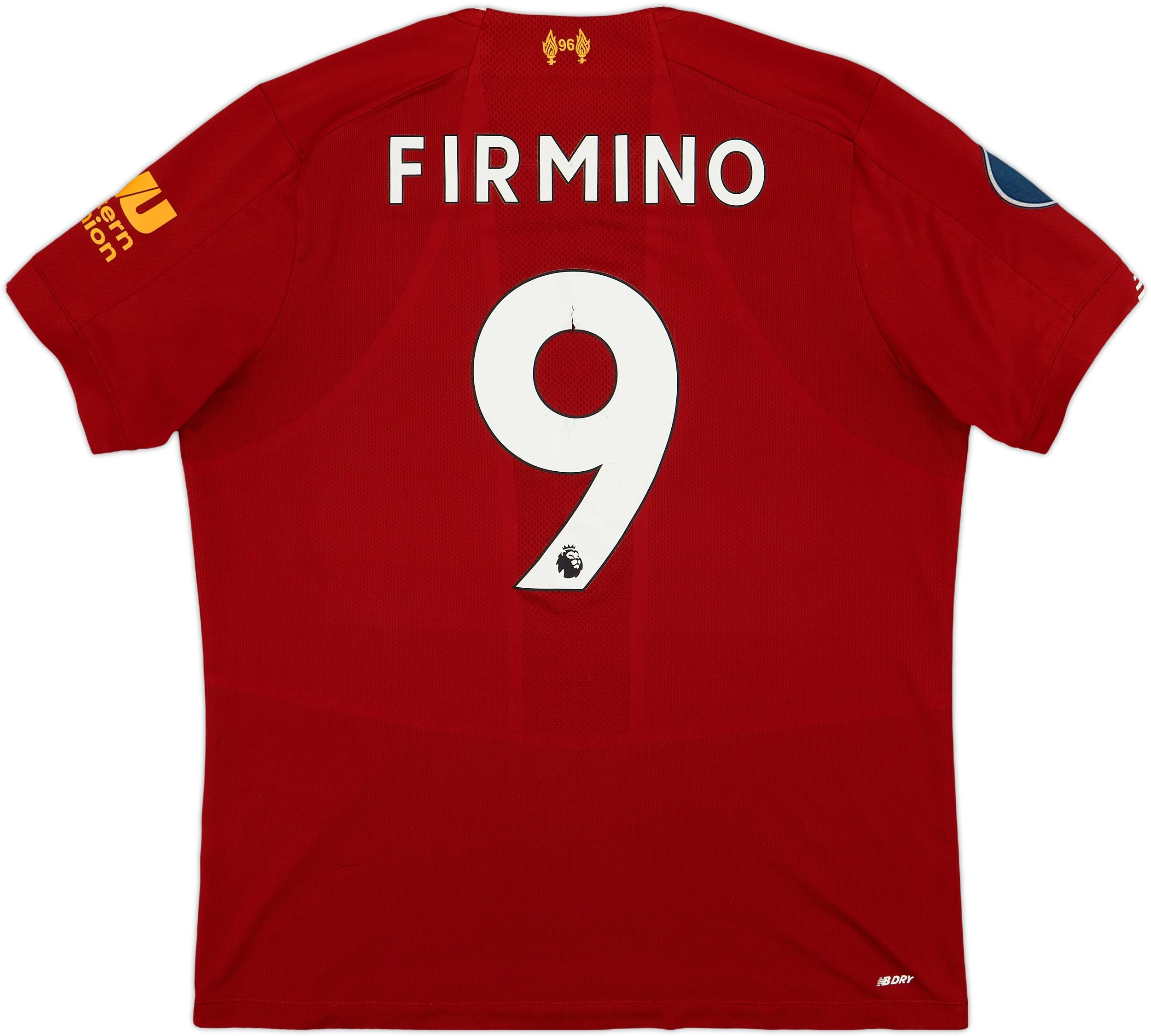 2019-20 Liverpool Home Shirt Firmino #9 - 5/10 - (L)