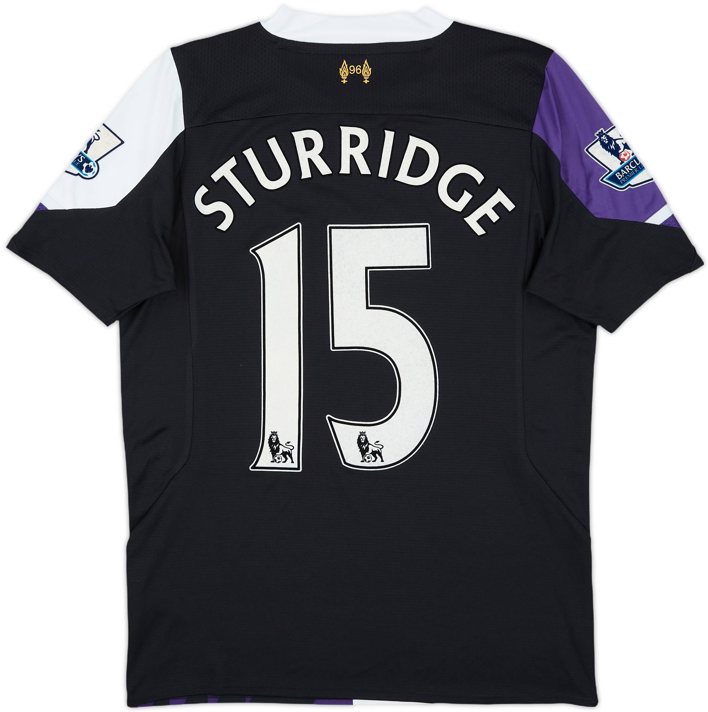 2013-14 Liverpool Third Shirt Sturridge #15 - 7/10 - (S)