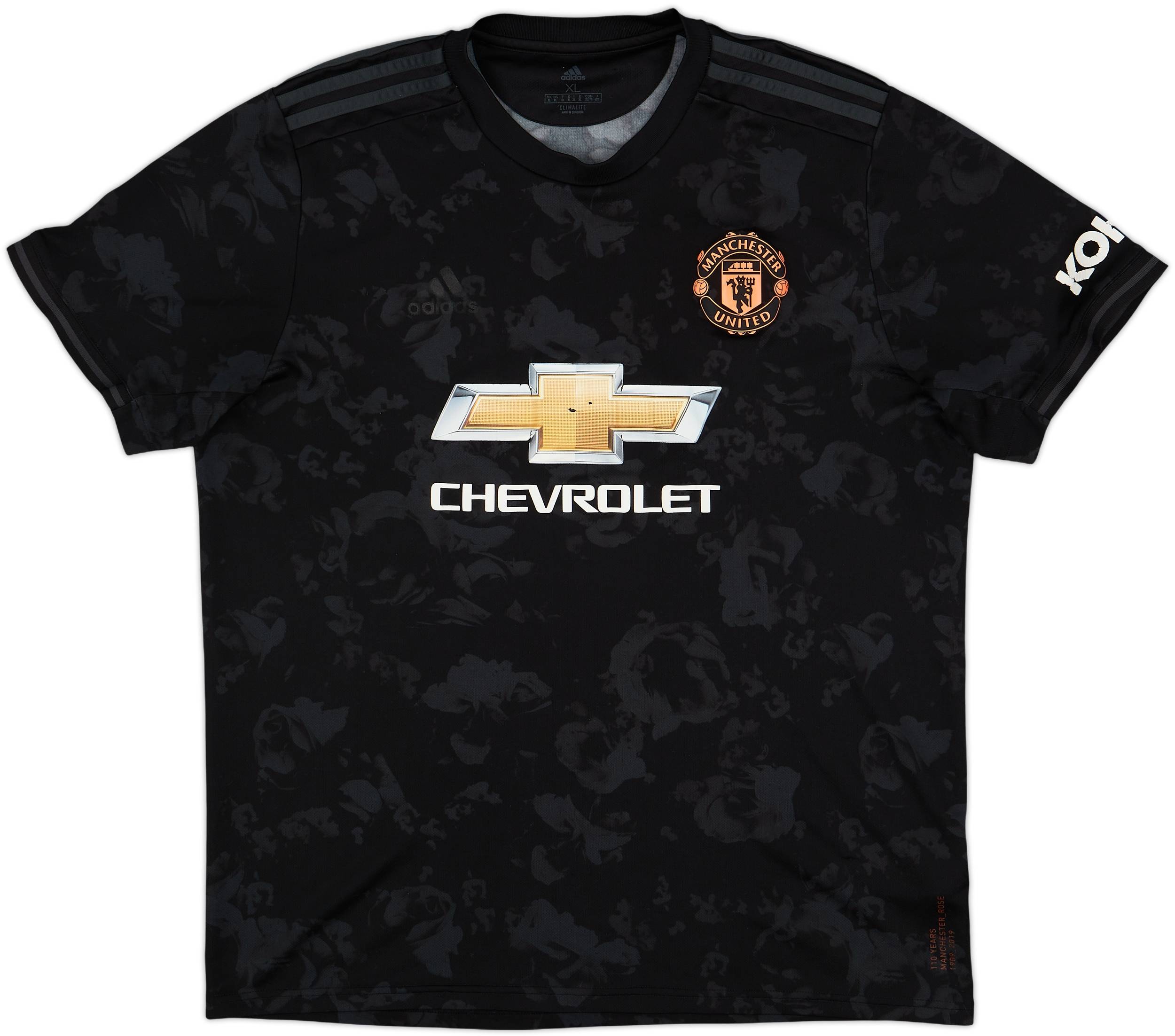 2019-20 Manchester United Third Shirt - 5/10 - (XL)
