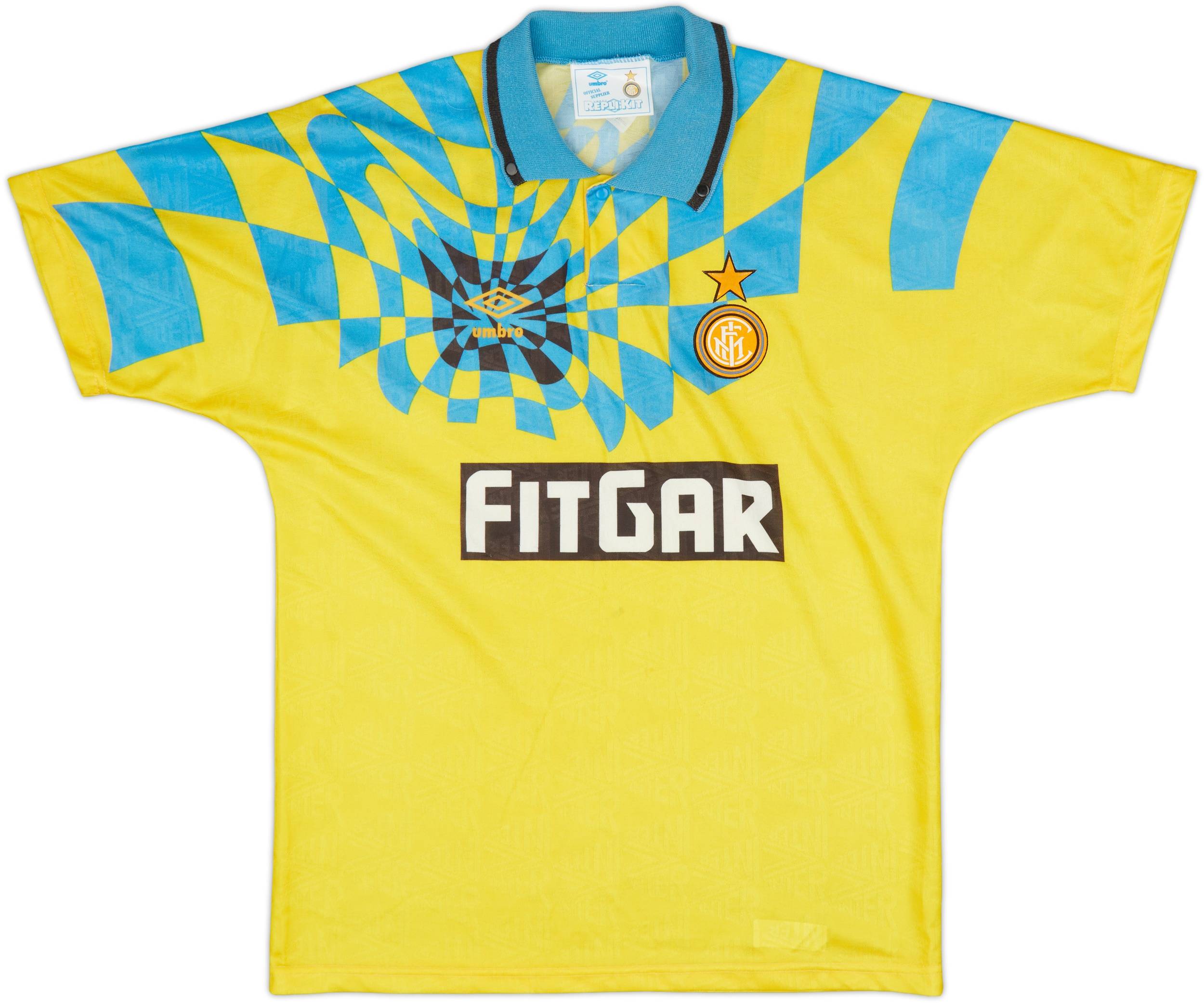 1991-92 Inter Milan Third Shirt - 8/10 - (S)