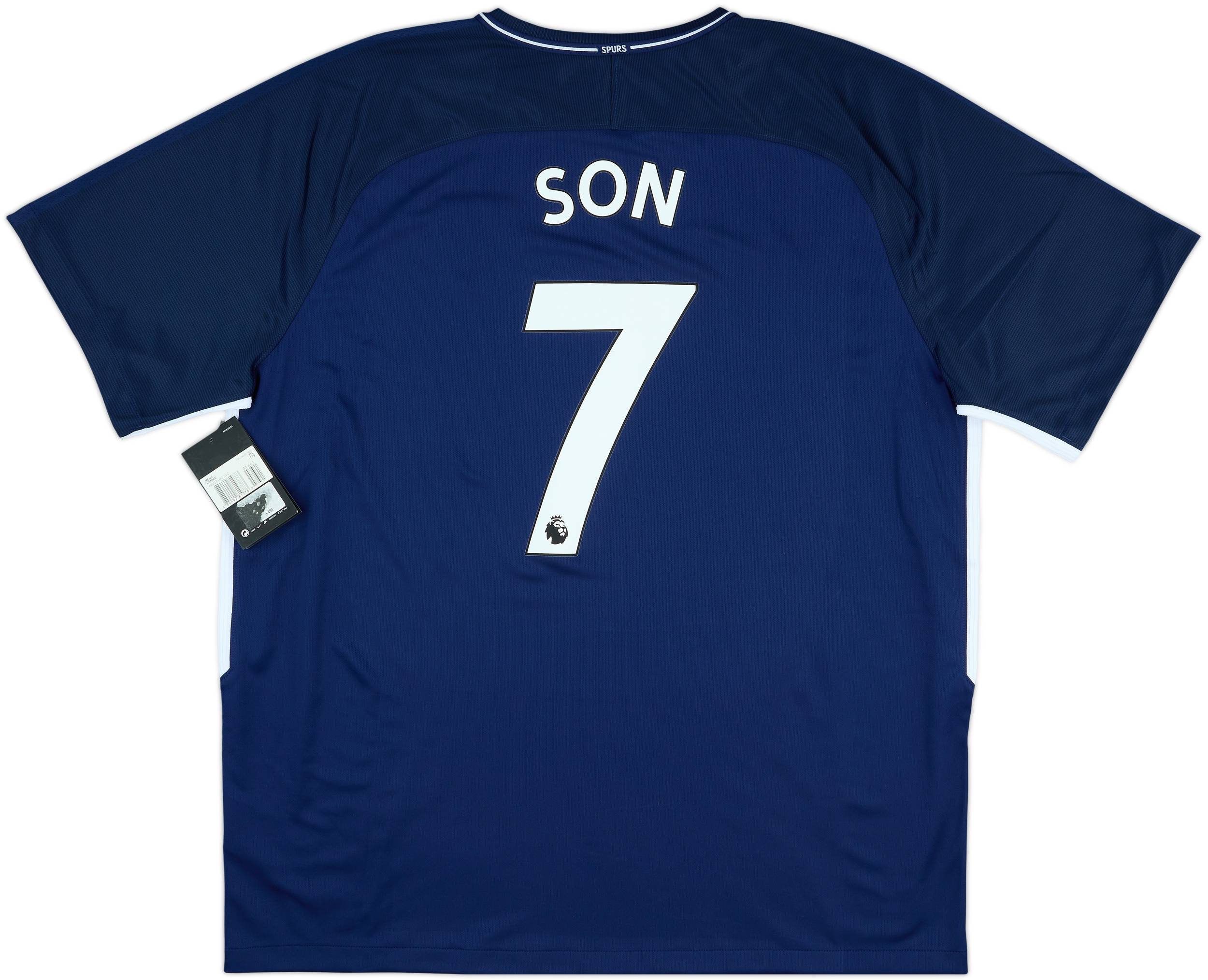 2017-18 Tottenham Away Shirt Son #7 (XXL)