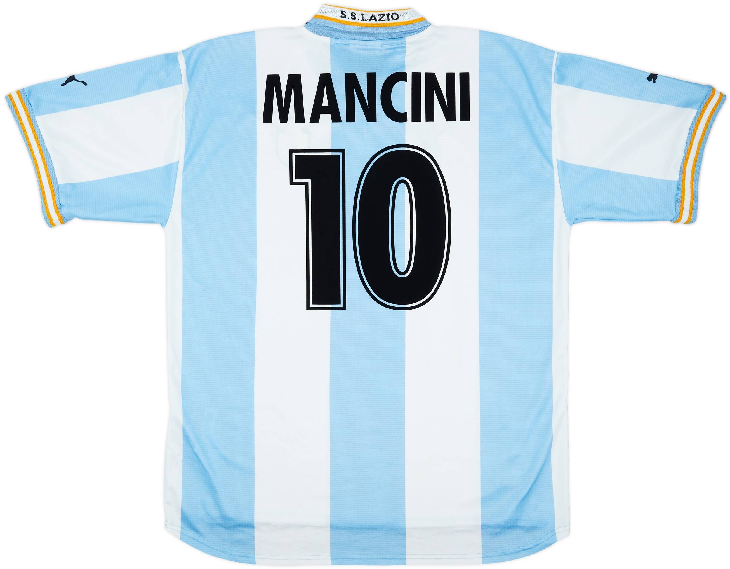 【超ポイントバック祭】 Shirt Home European Lazio 1999-00 Mancini (XXL) - 8/10 - #10 ウェア
