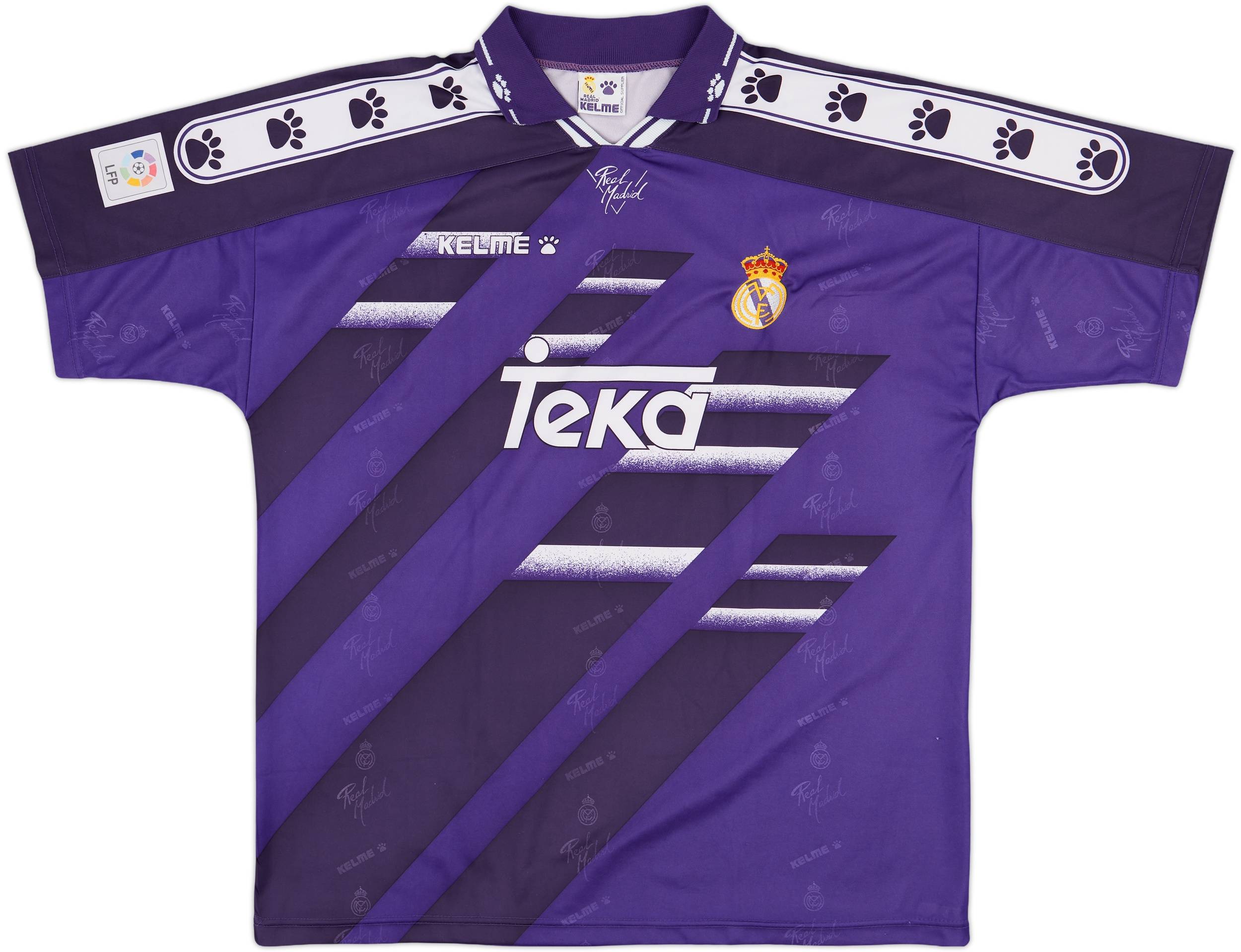1994-96 Real Madrid Away Shirt - 9/10 - (XL)