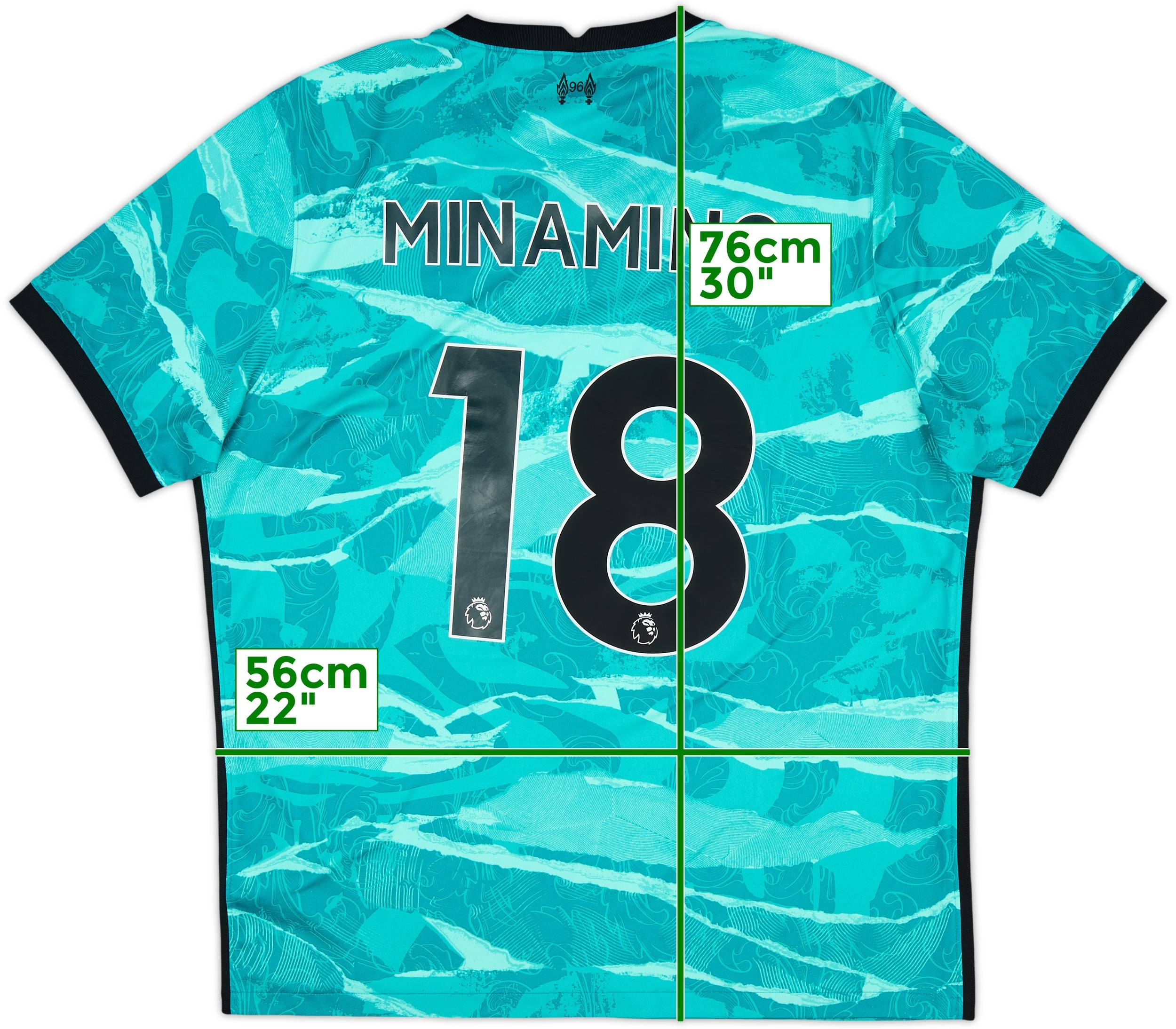 2020-21 Liverpool Away Shirt Minamino #18 - 8/10 - (XL)