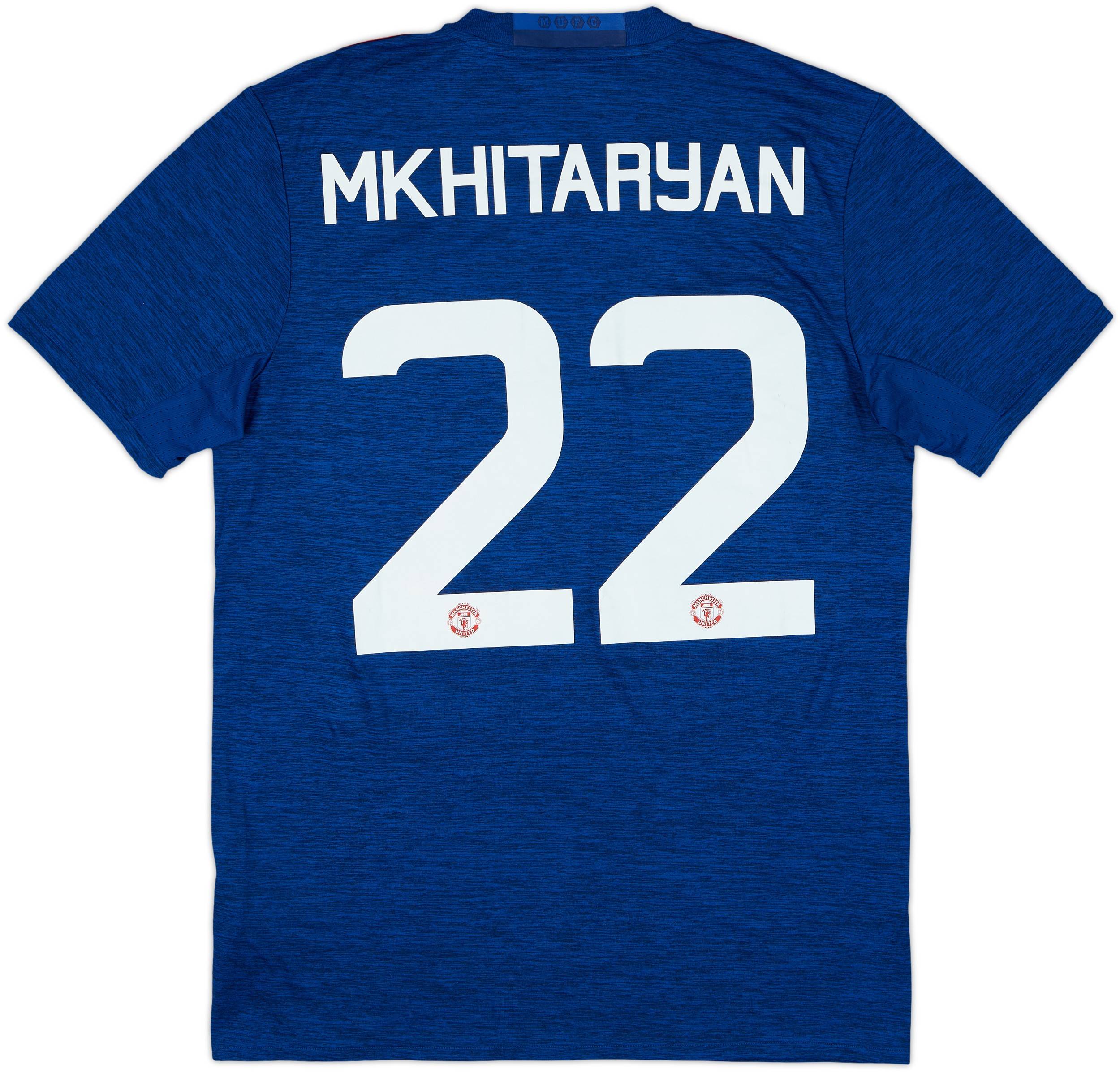 2016-17 Manchester United Away Shirt Mkhitaryan #22 (M)