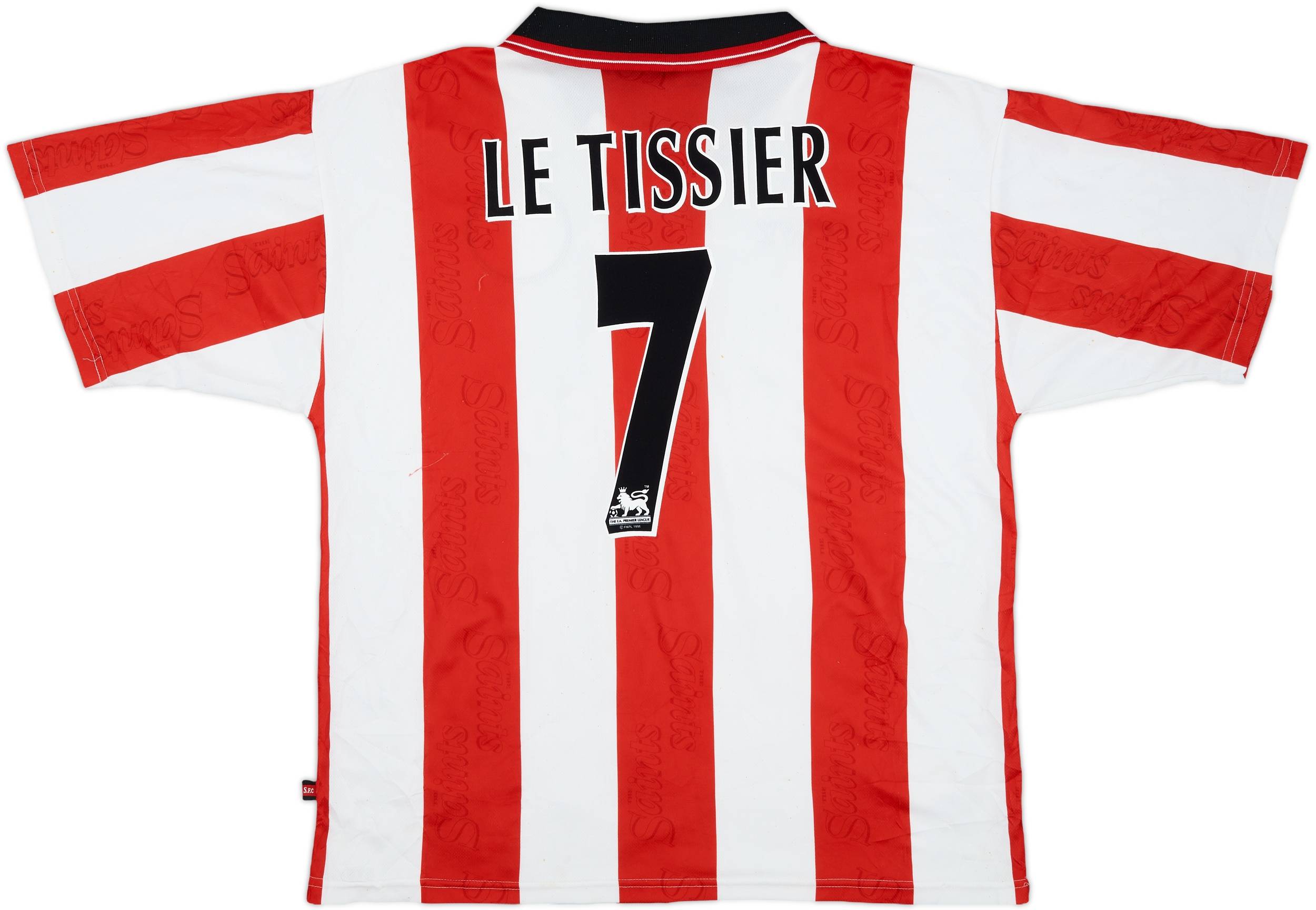 1997-99 Southampton Home Shirt Le Tissier #7 - 7/10 - (XL)