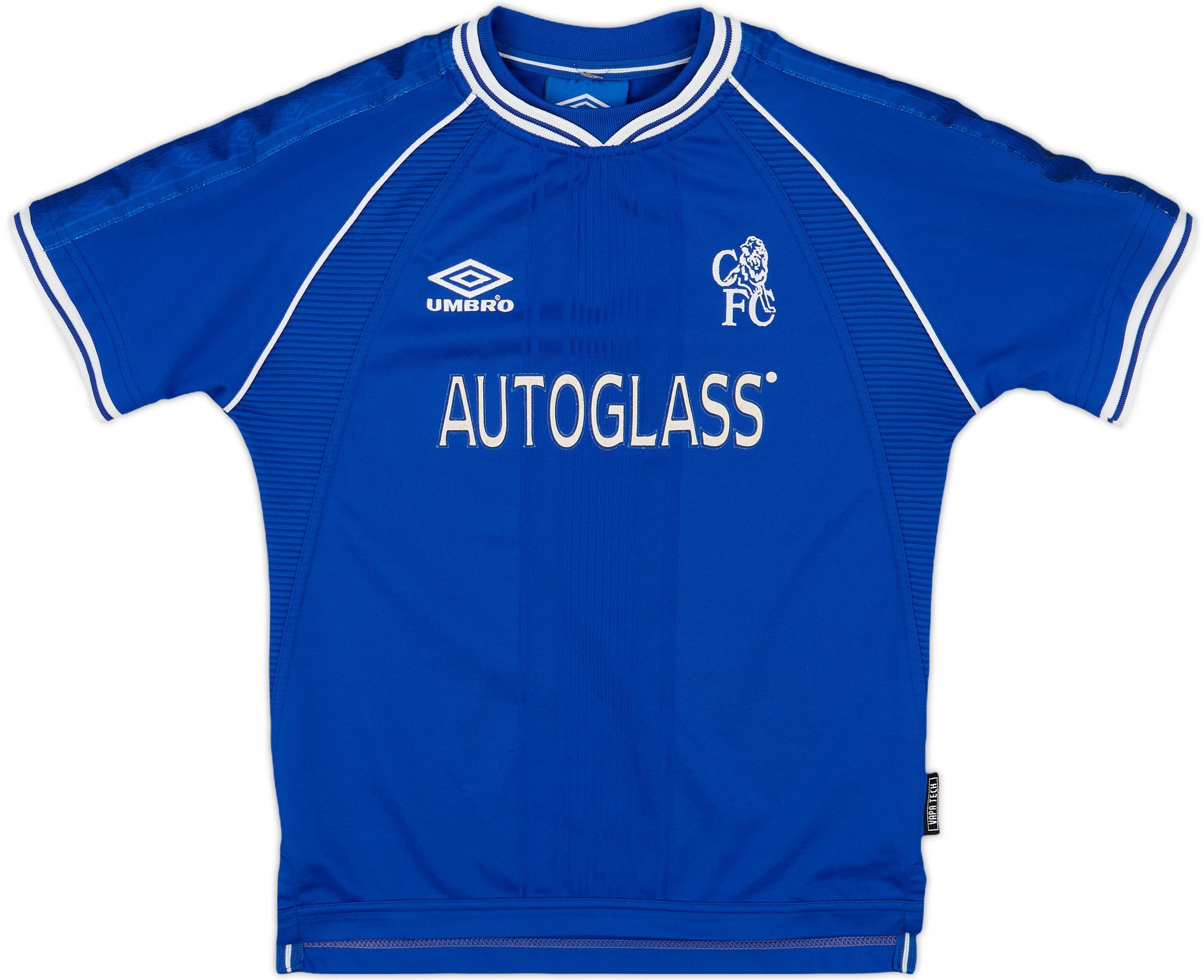 1999-01 Chelsea Home Shirt - 9/10 - (M.Boys)