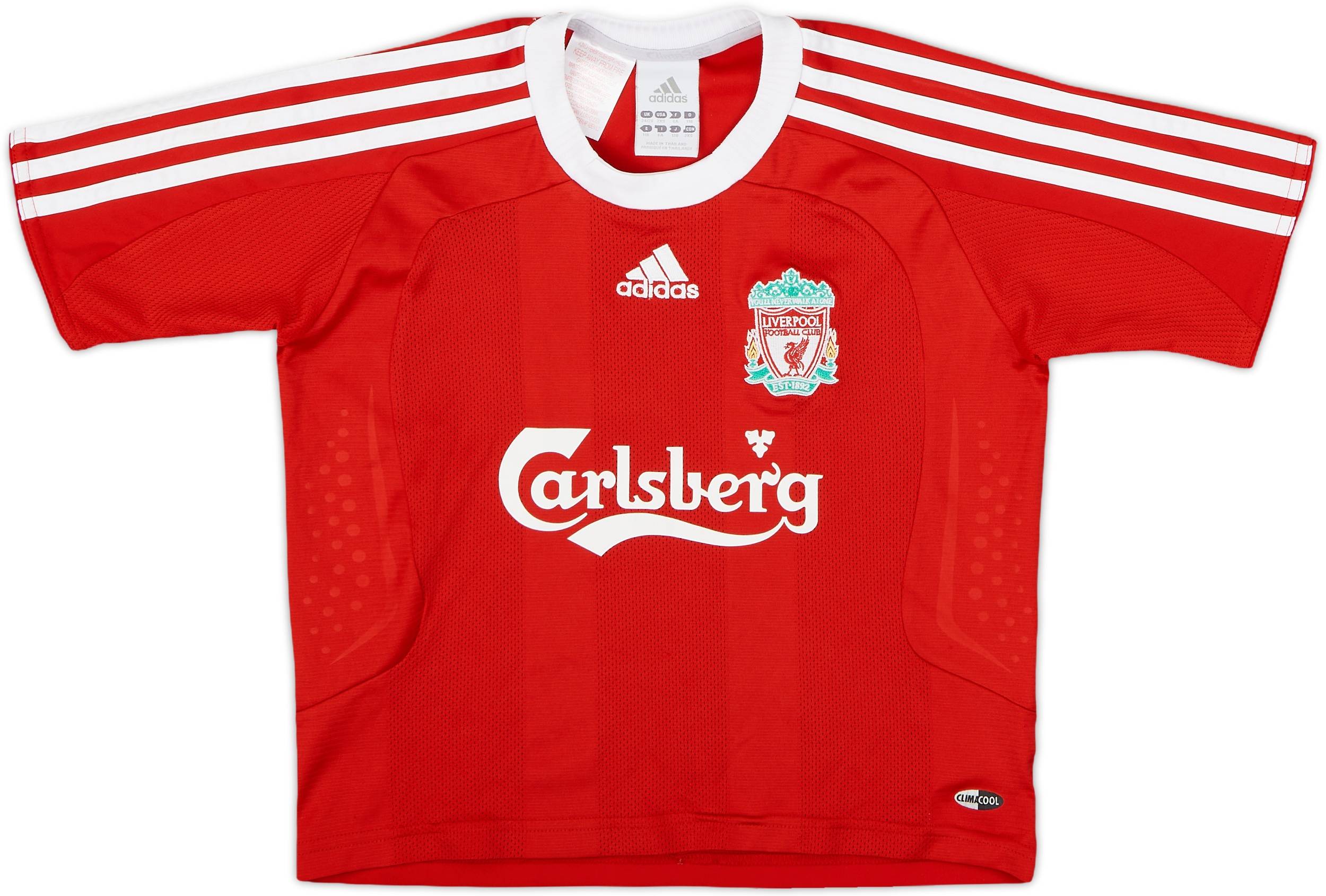 2008-10 Liverpool Home Shirt - 9/10 - (5-6 Years)