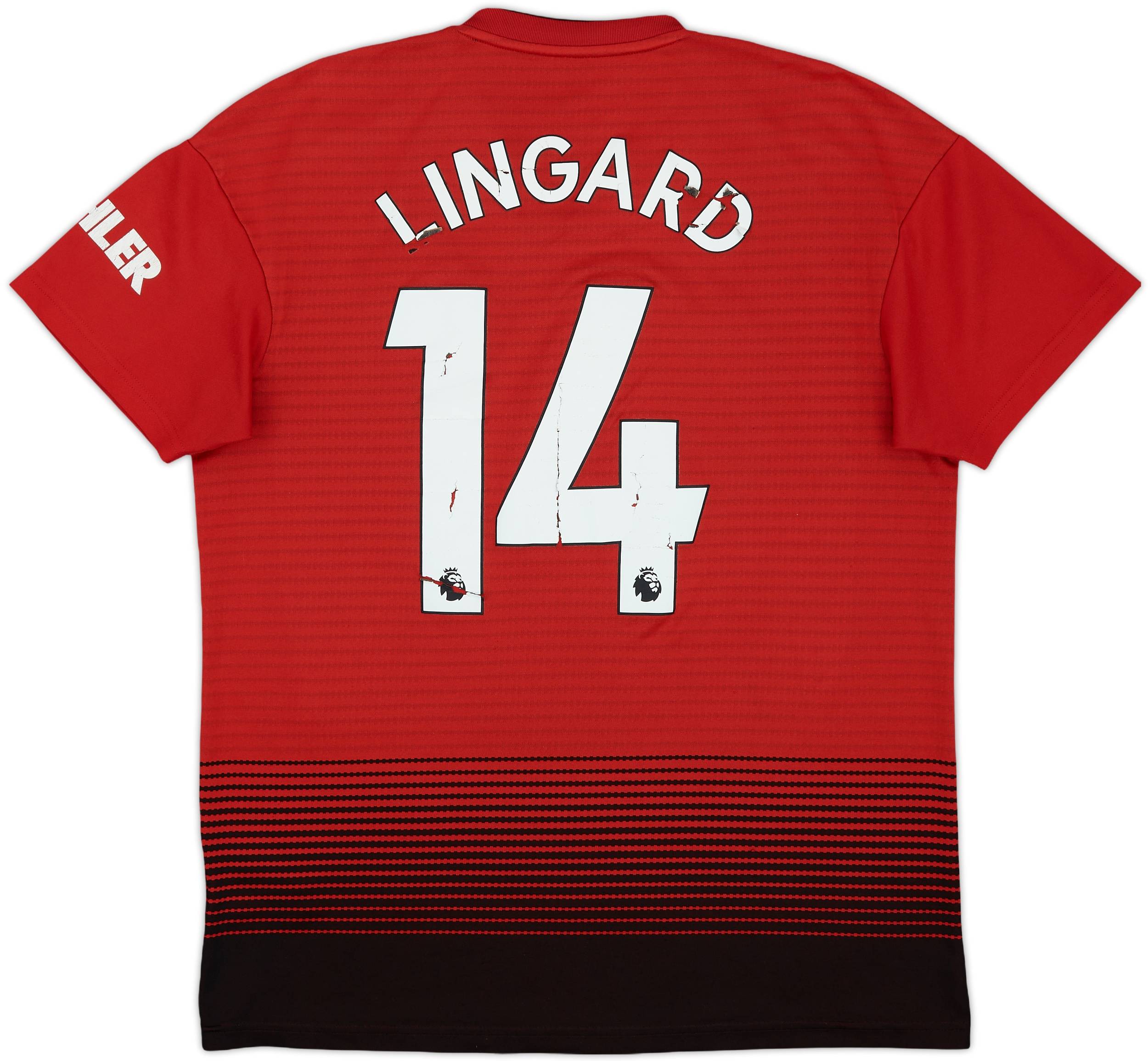 2018-19 Manchester United Home Shirt Lingard #14 - 4/10 - (M)