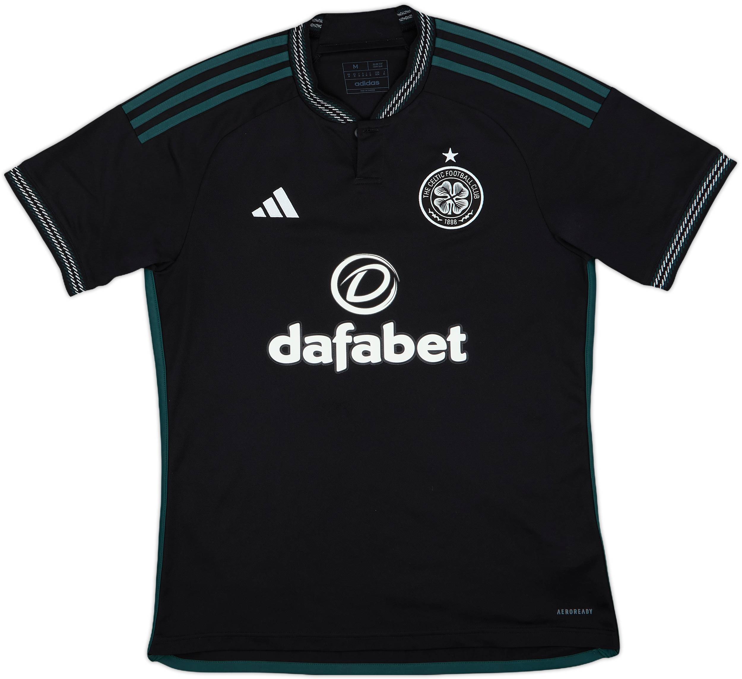 2023-24 Celtic Away Shirt - 8/10 - (M)