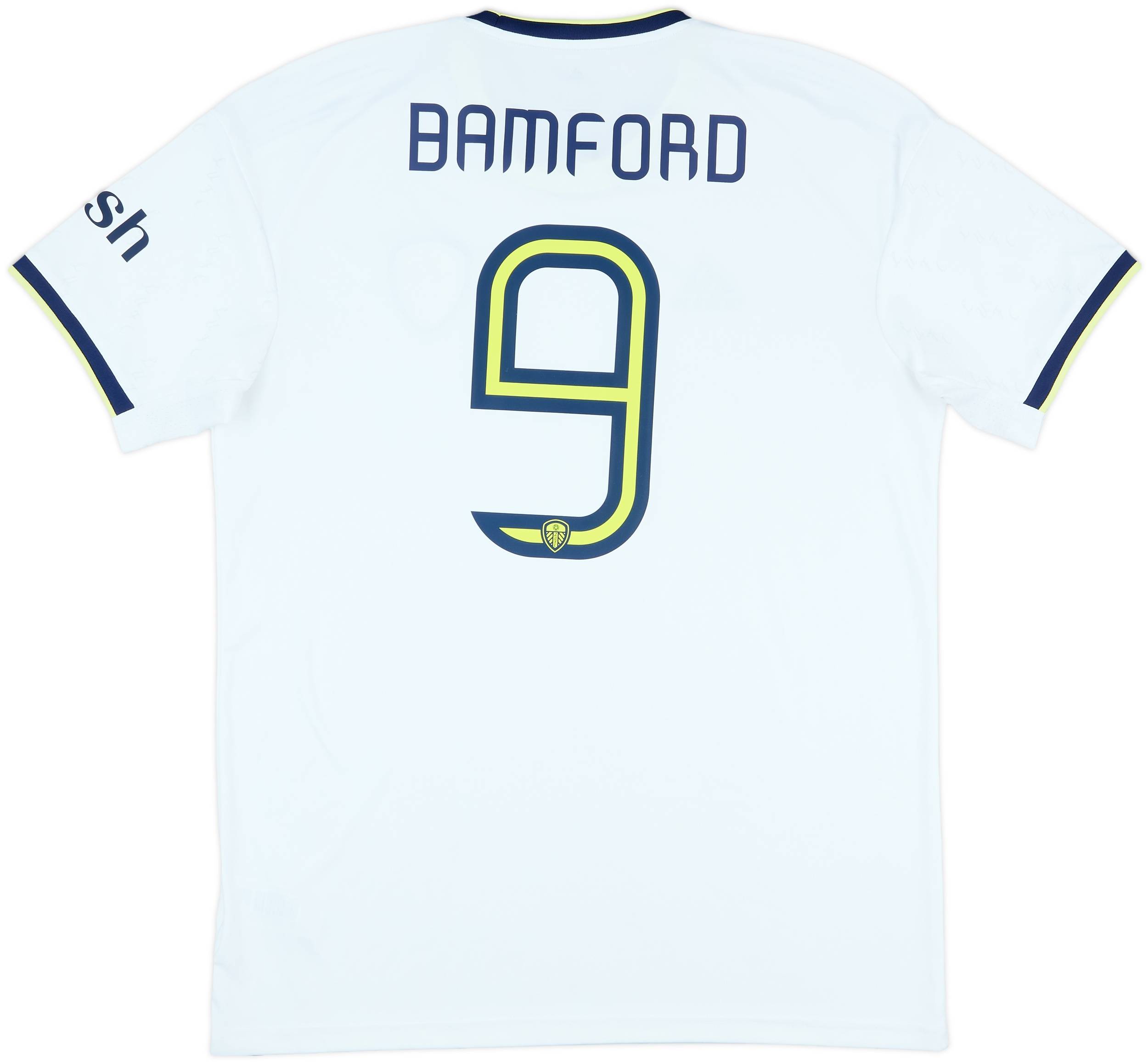 2022-23 Leeds United Home Shirt Bamford #9 - 9/10 - (L)
