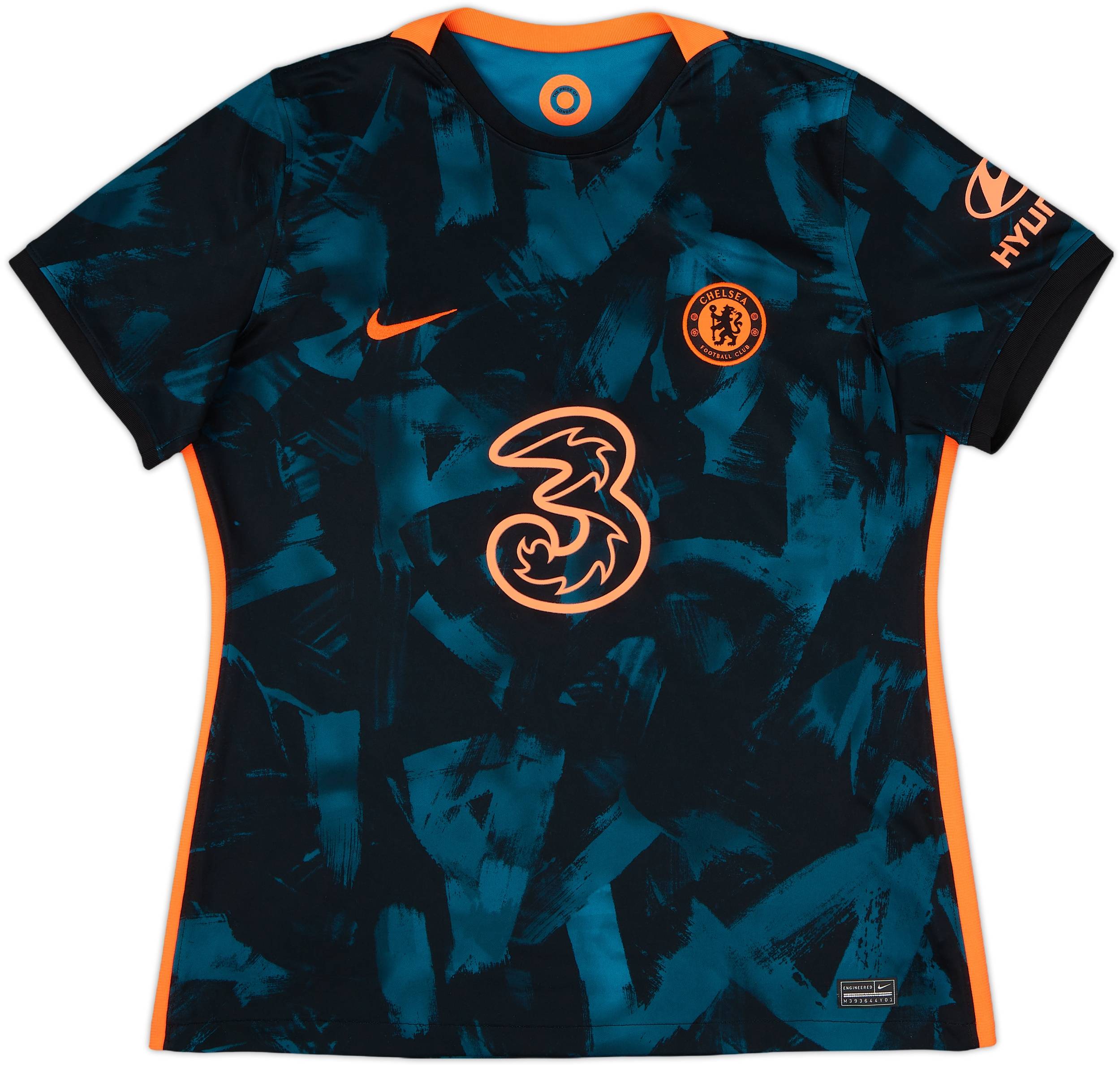 2021-22 Chelsea Third Shirt 'Champions' - 6/10 - (Women's XL)