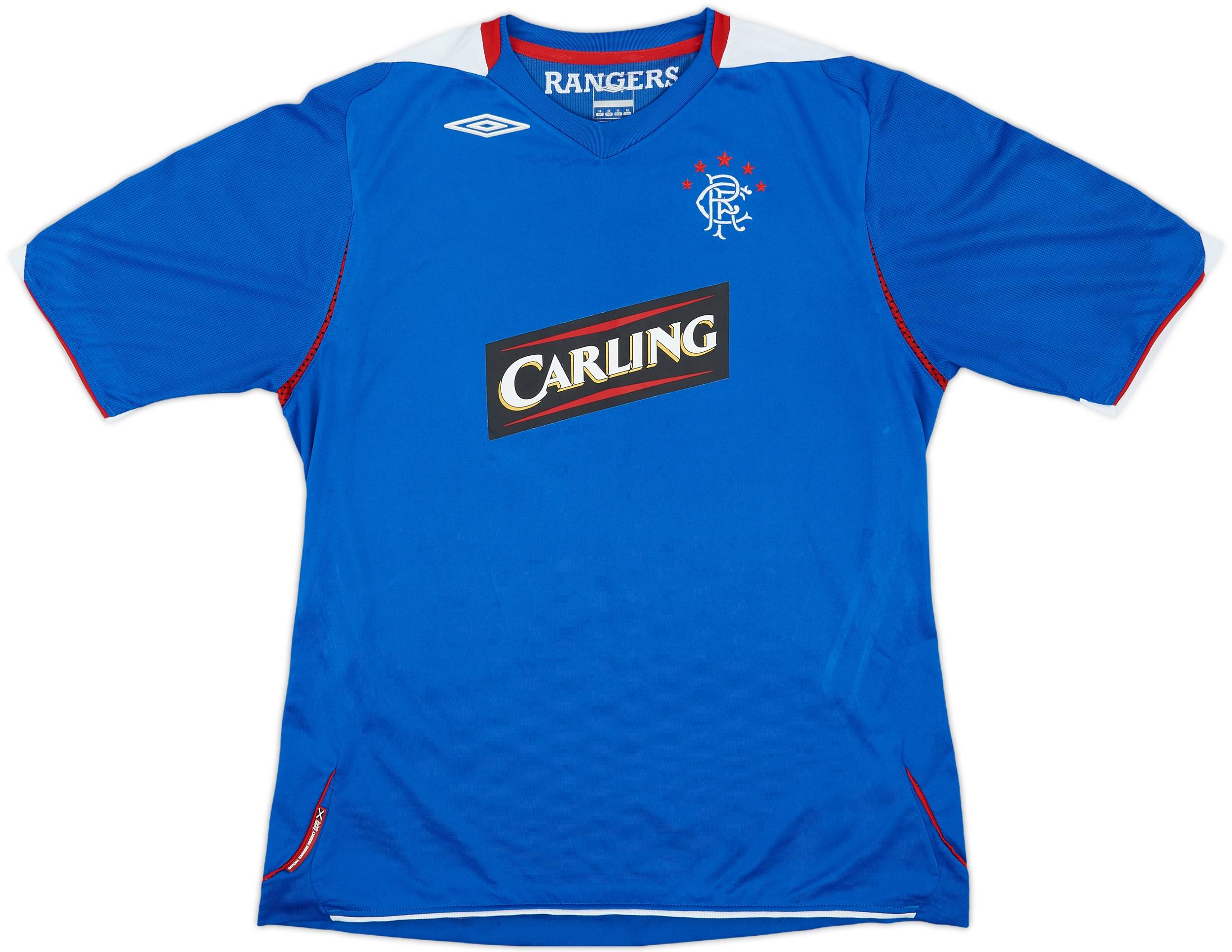 2006-07 Rangers Home Shirt - 6/10 - (Women's XL)