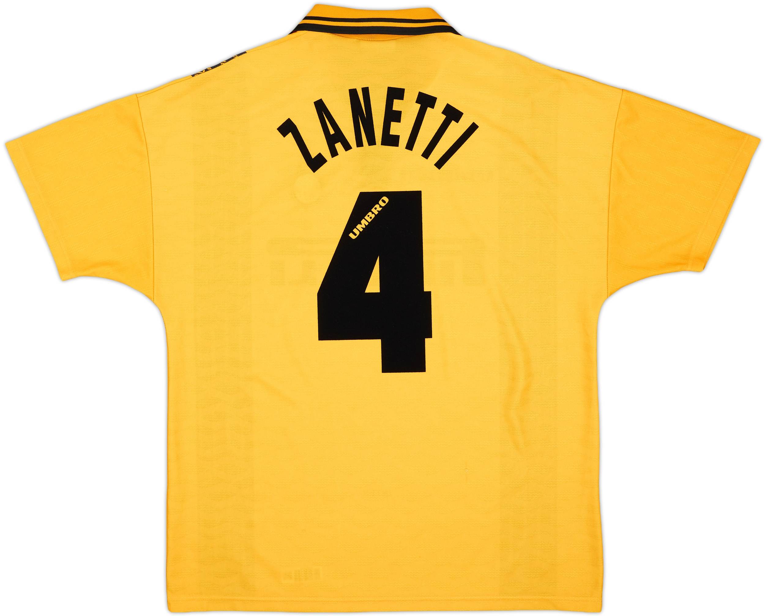 1996-97 Inter Milan Third Shirt Zanetti #4 - 9/10 - (L)