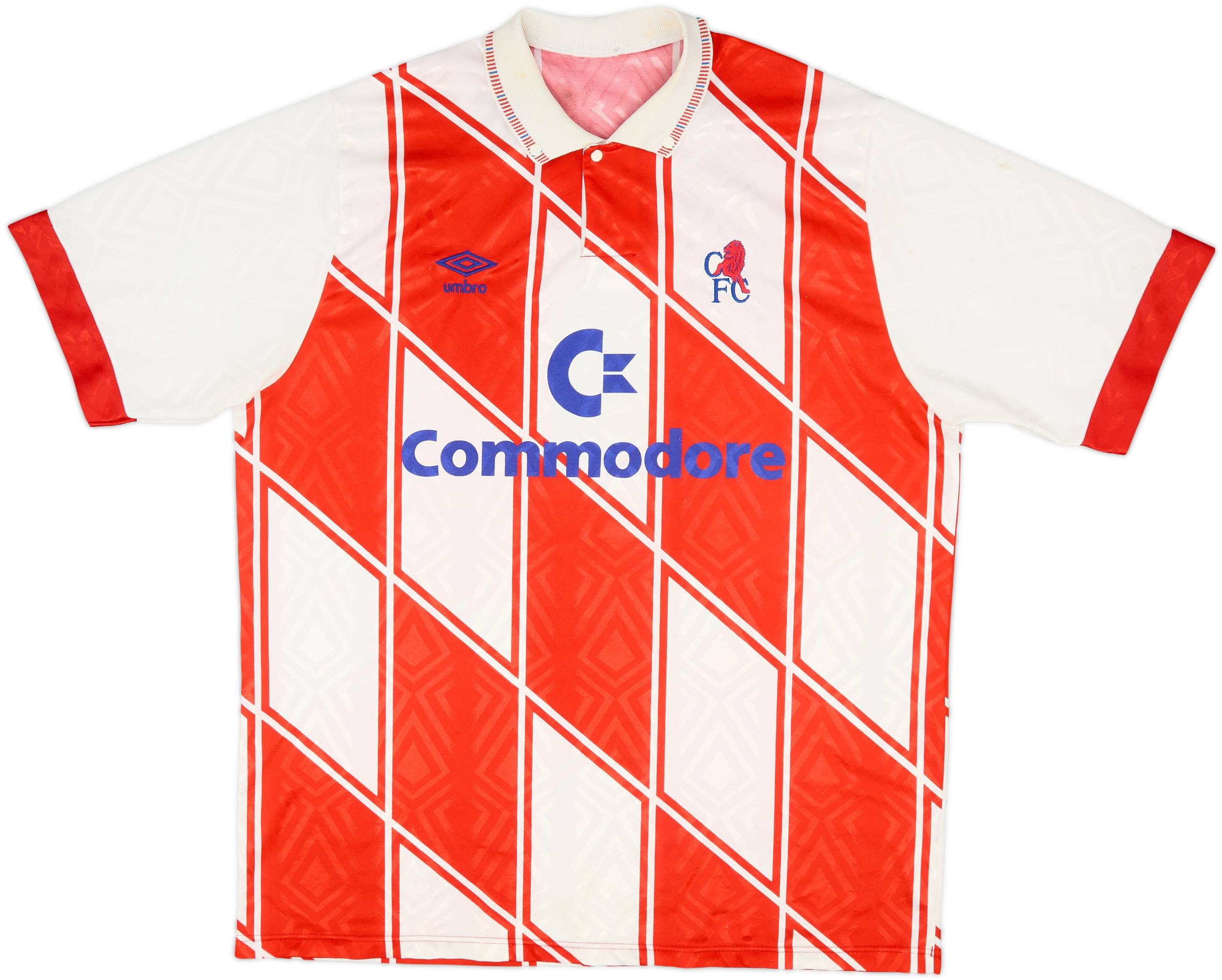 1990-92 Chelsea Player Issue Away Shirt - 7/10 - (XL)