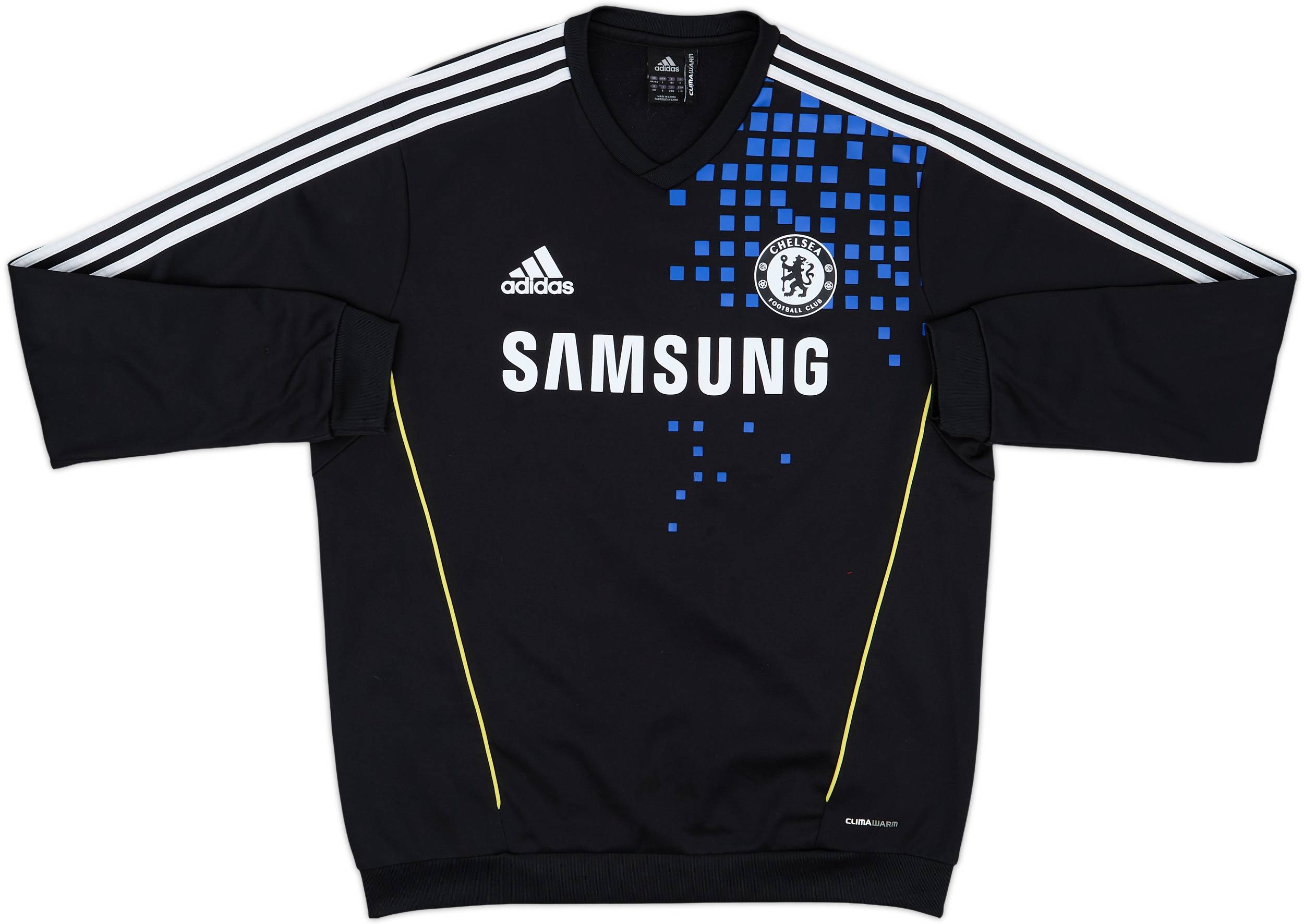 2011-12 Chelsea adidas Sweat Top - 7/10 - (L/XL)