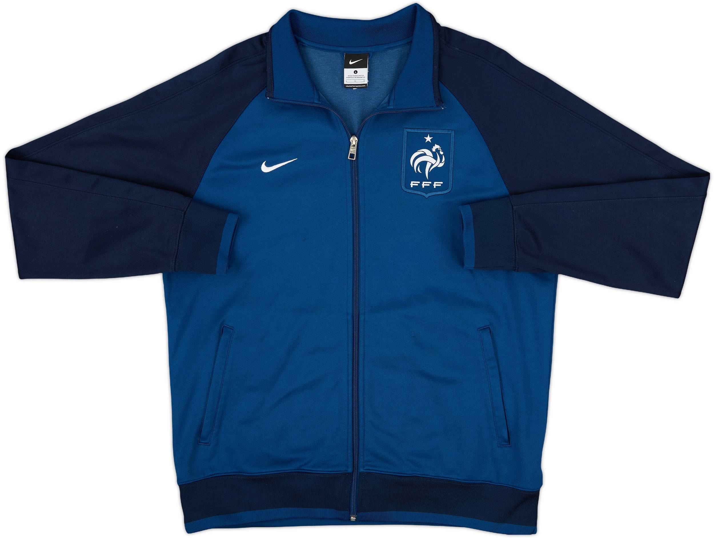2012-13 France Nike Track Jacket - 8/10 - (L)