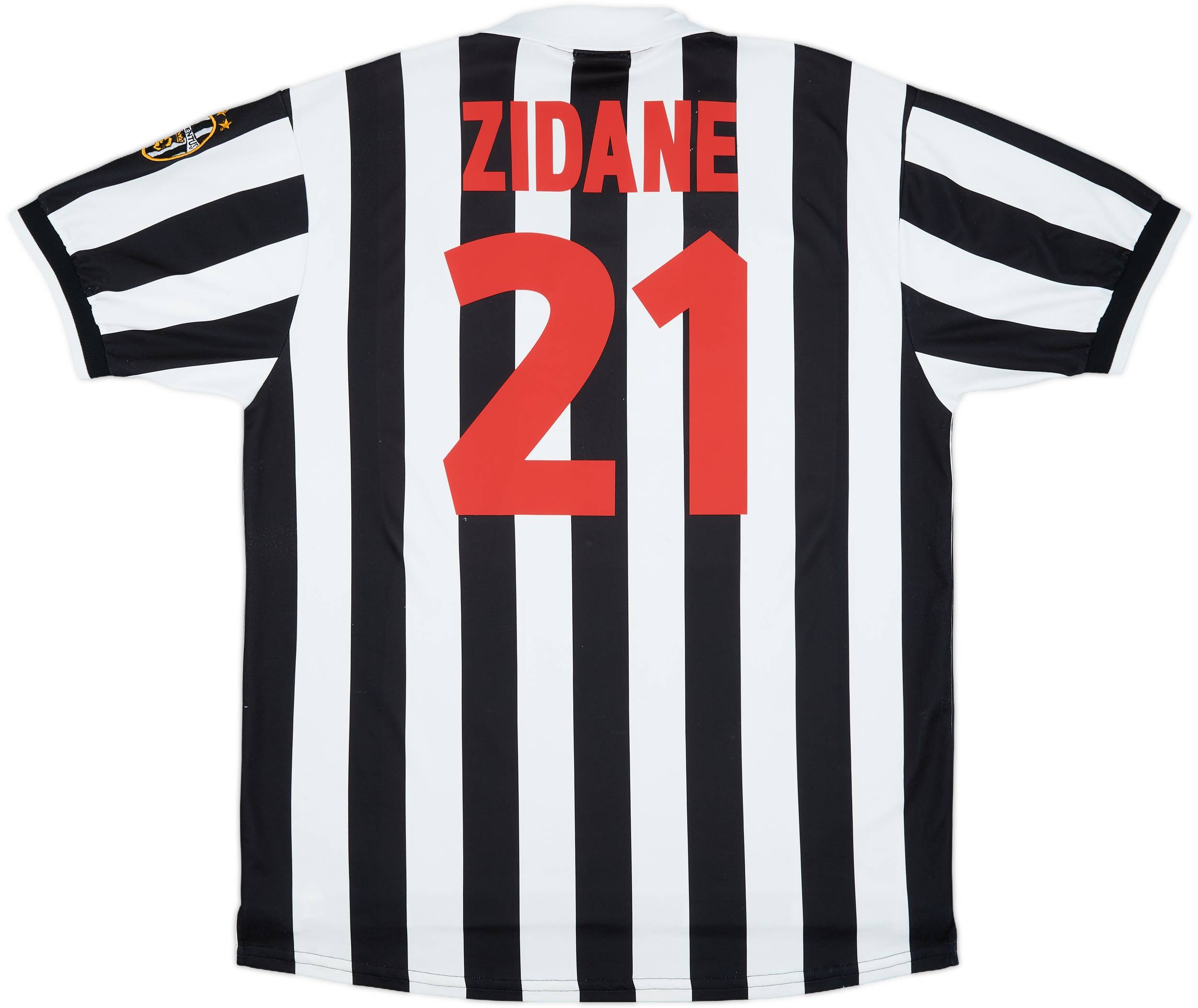 1998-99 Juventus Home Shirt Zidane #21 - 8/10 - (XXL)