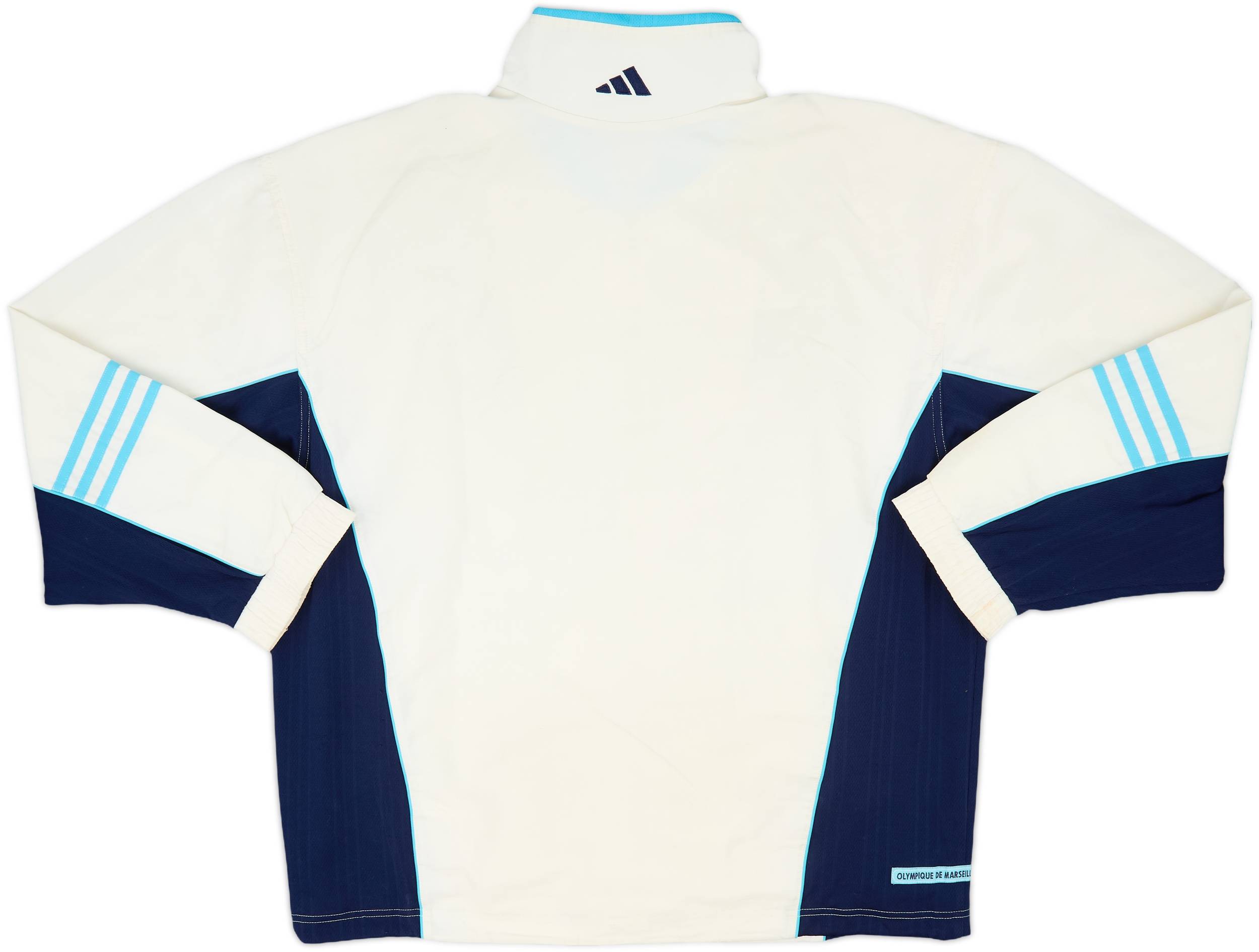 1999-00 Olympique Marseille adidas Track Jacket - 6/10 - (S)
