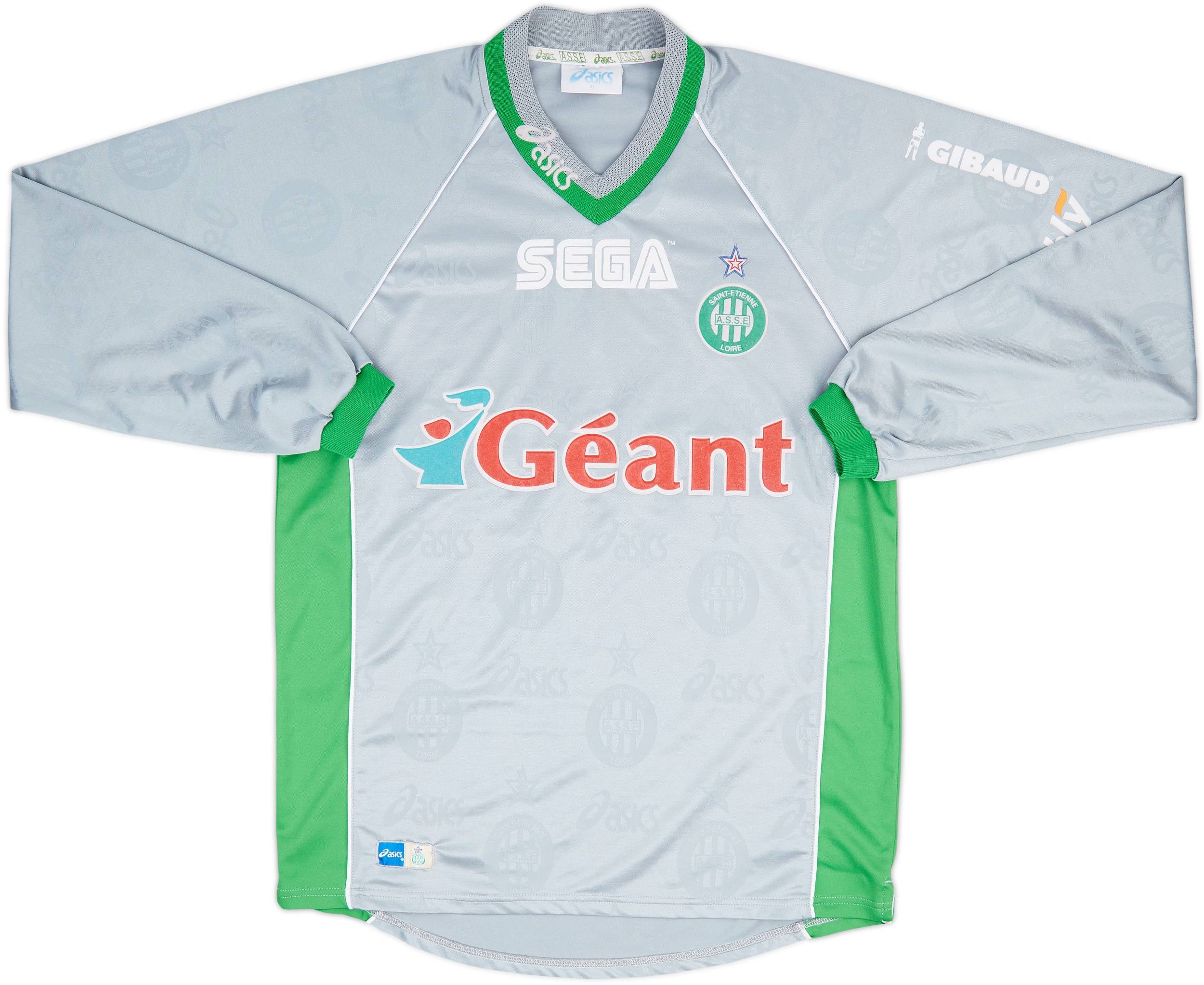 1999-00 Saint Etienne Away L/S Shirt - 8/10 - (XL)