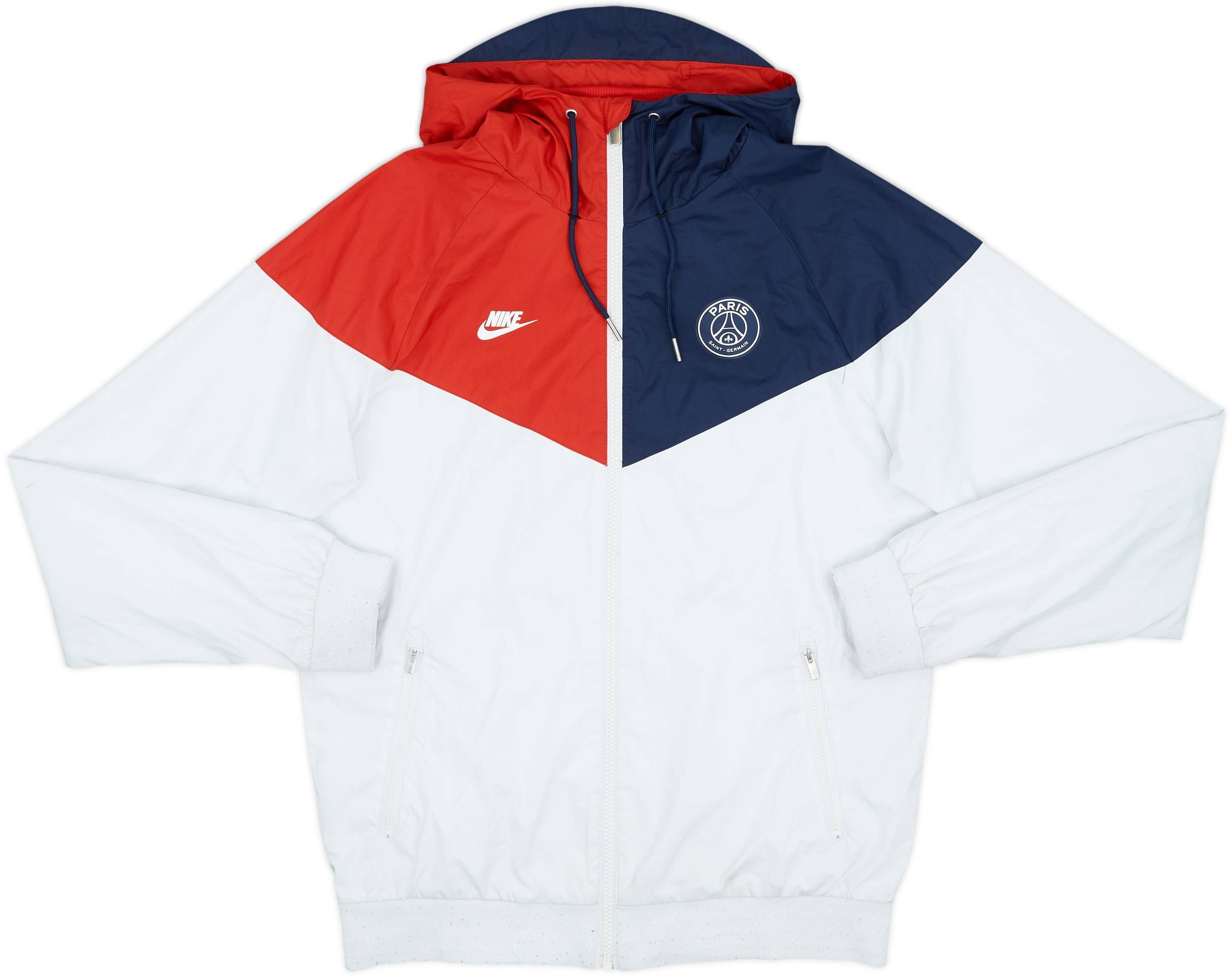 2019-20 Paris Saint-Germain Nike Hooded Track Jacket - 6/10 - (S)