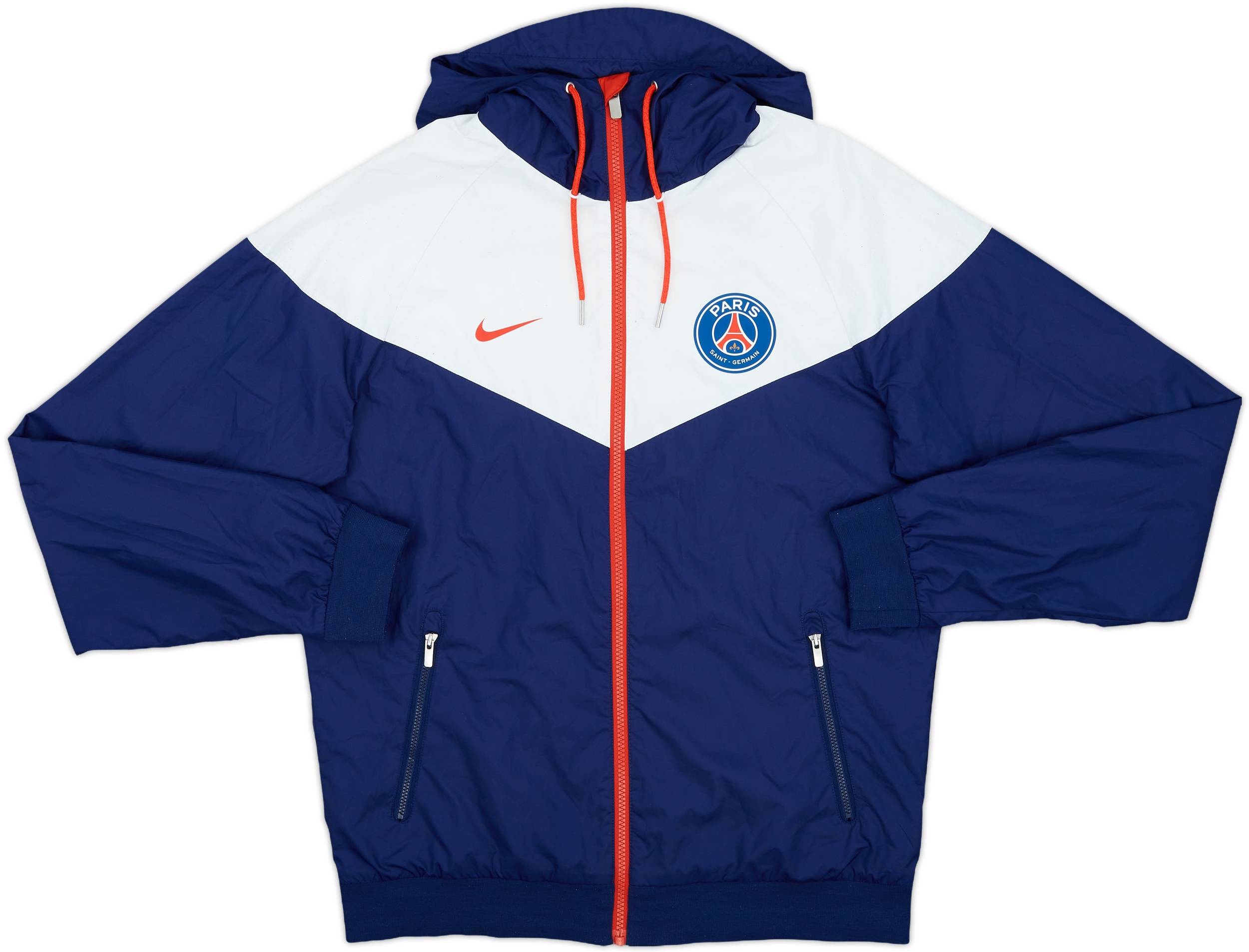 2018-19 Paris Saint-Germain Nike Hooded Track Jacket - 6/10