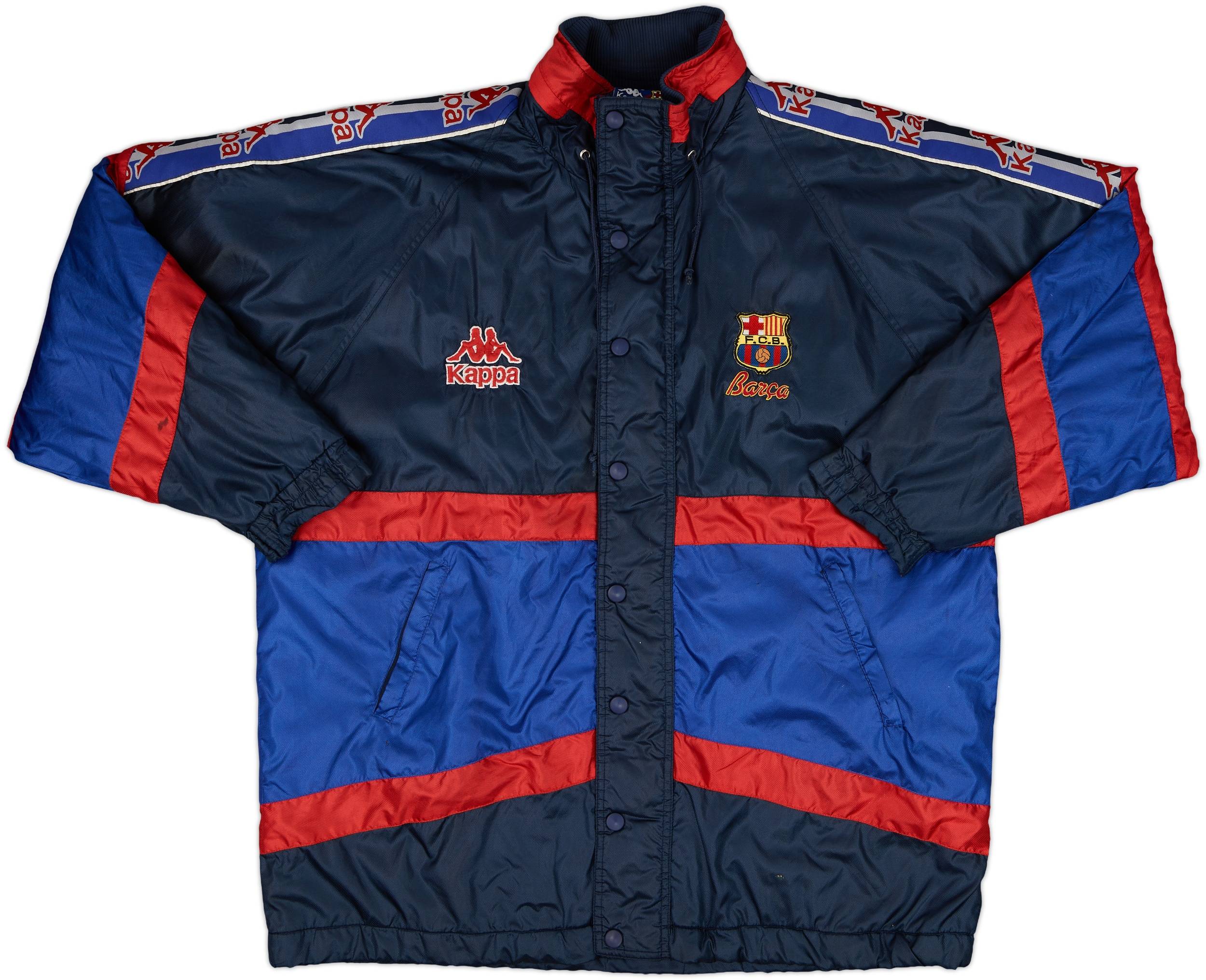 1995-97 Barcelona Kappa Padded Bench Coat - 6/10 - (XL)