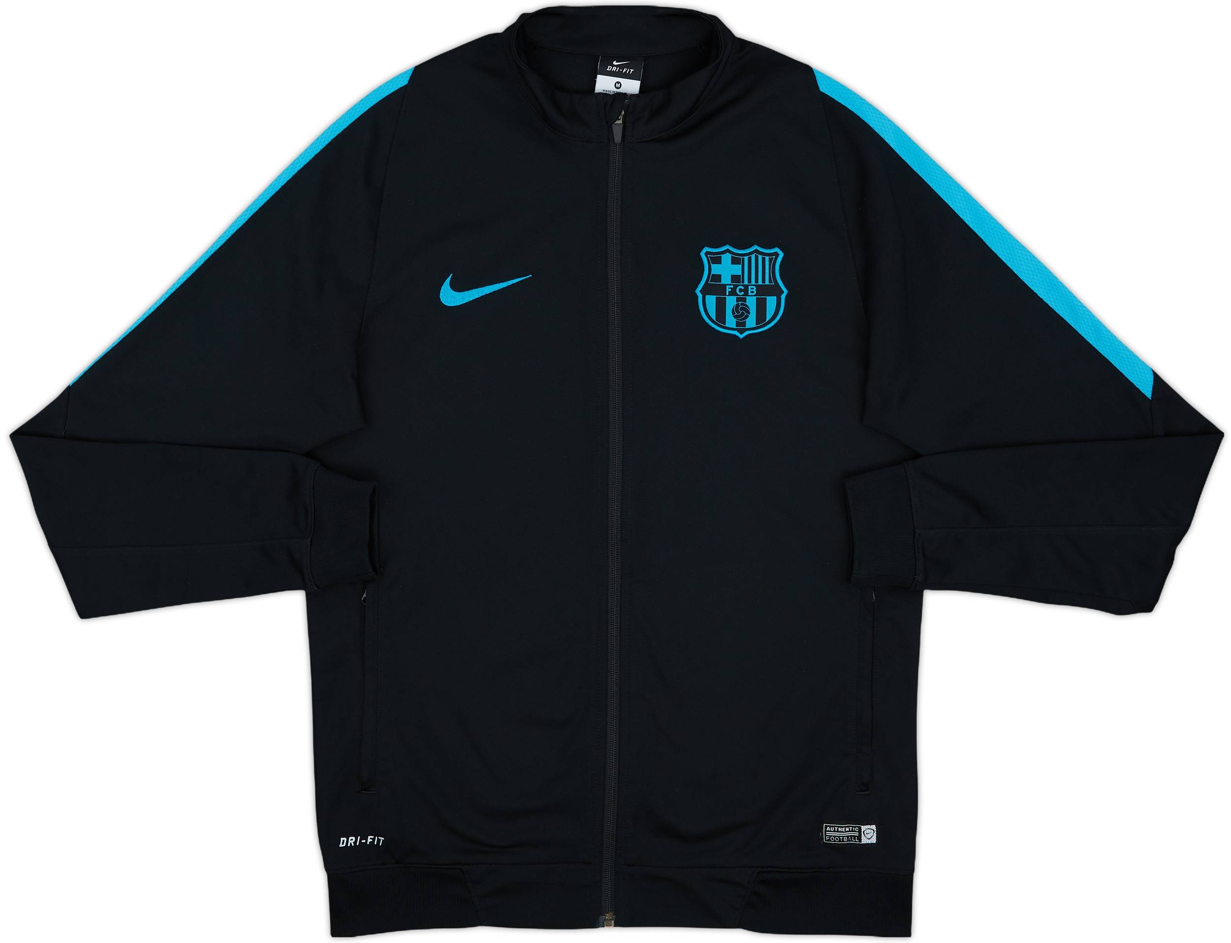 2015-16 Barcelona Nike Track Jacket - 9/10 - (M)