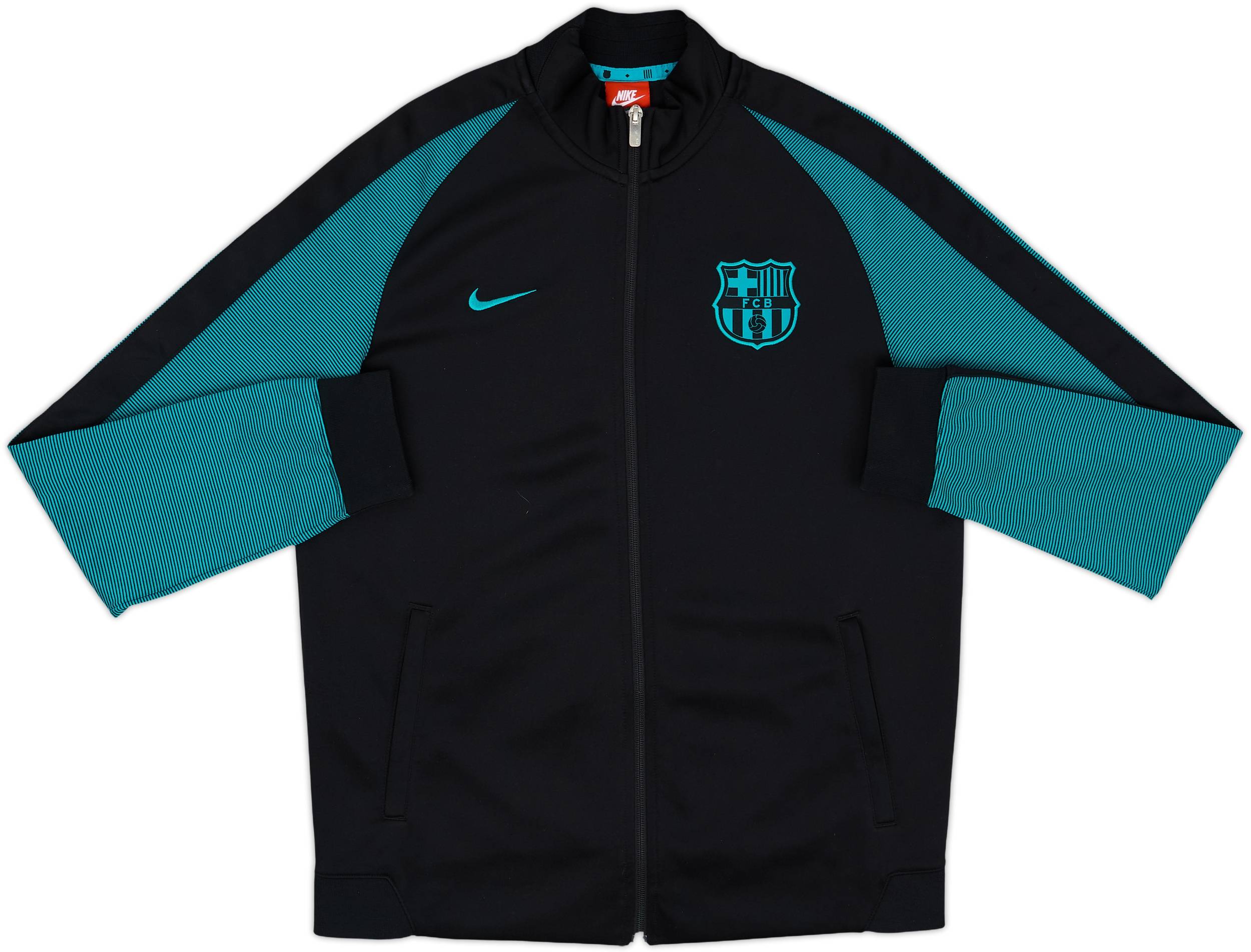 2016-17 Barcelona Nike Track Jacket - 9/10 - (L)