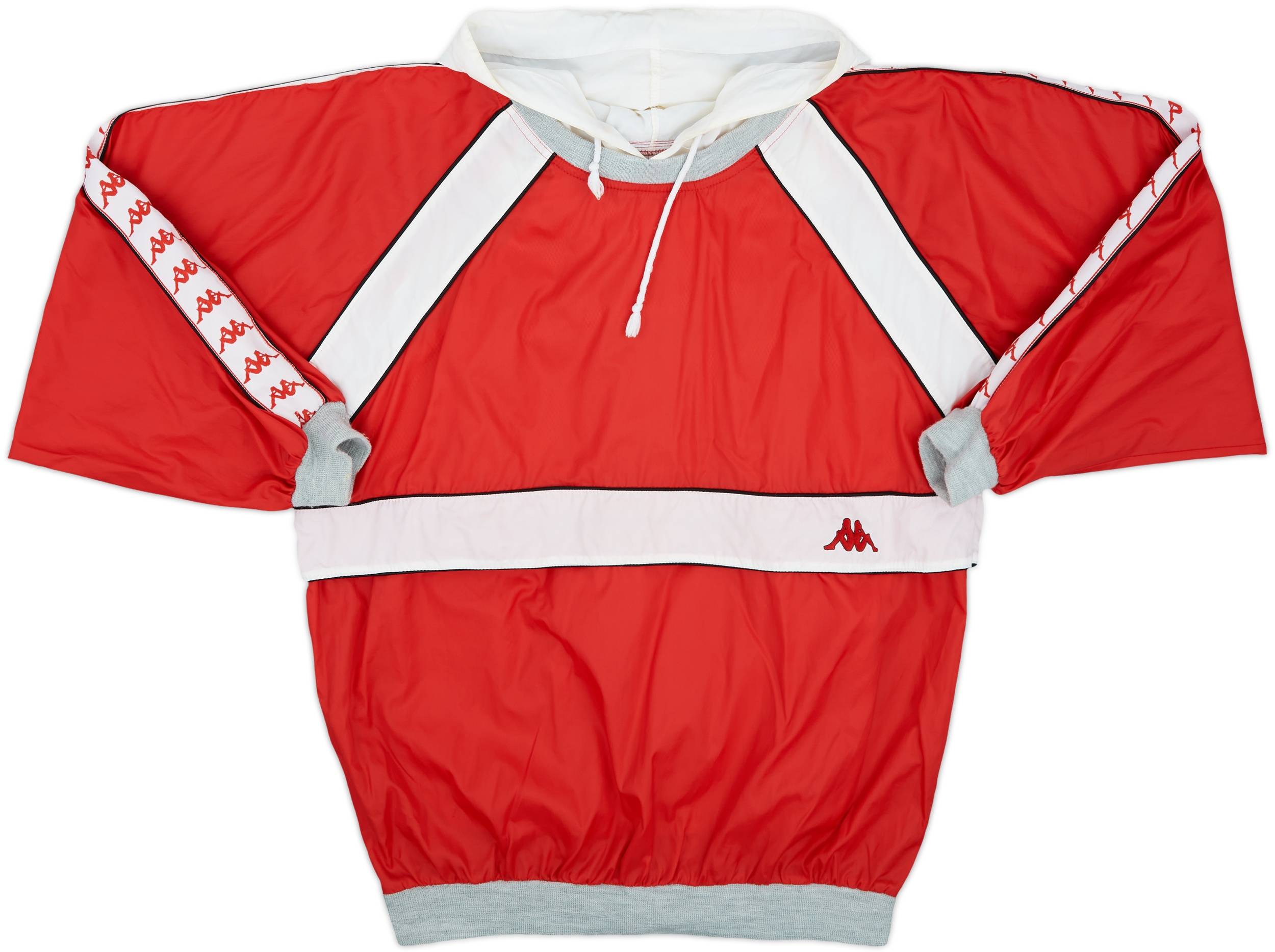 1988-90 Kappa Hooded Template Drill Top (AC Milan) - 8/10 - (L)