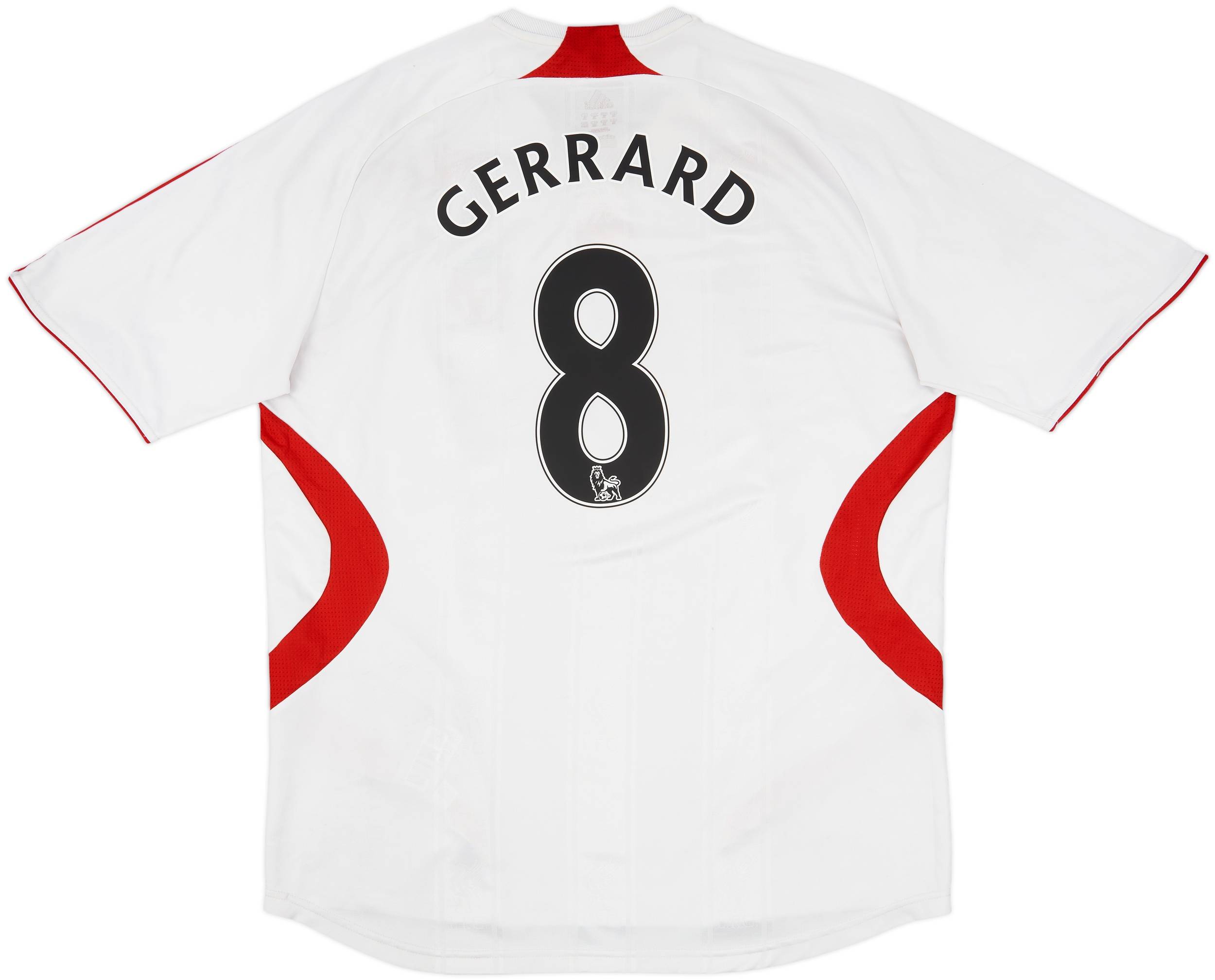 2007-08 Liverpool Away Shirt Gerrard #8 - 4/10 - (XL)