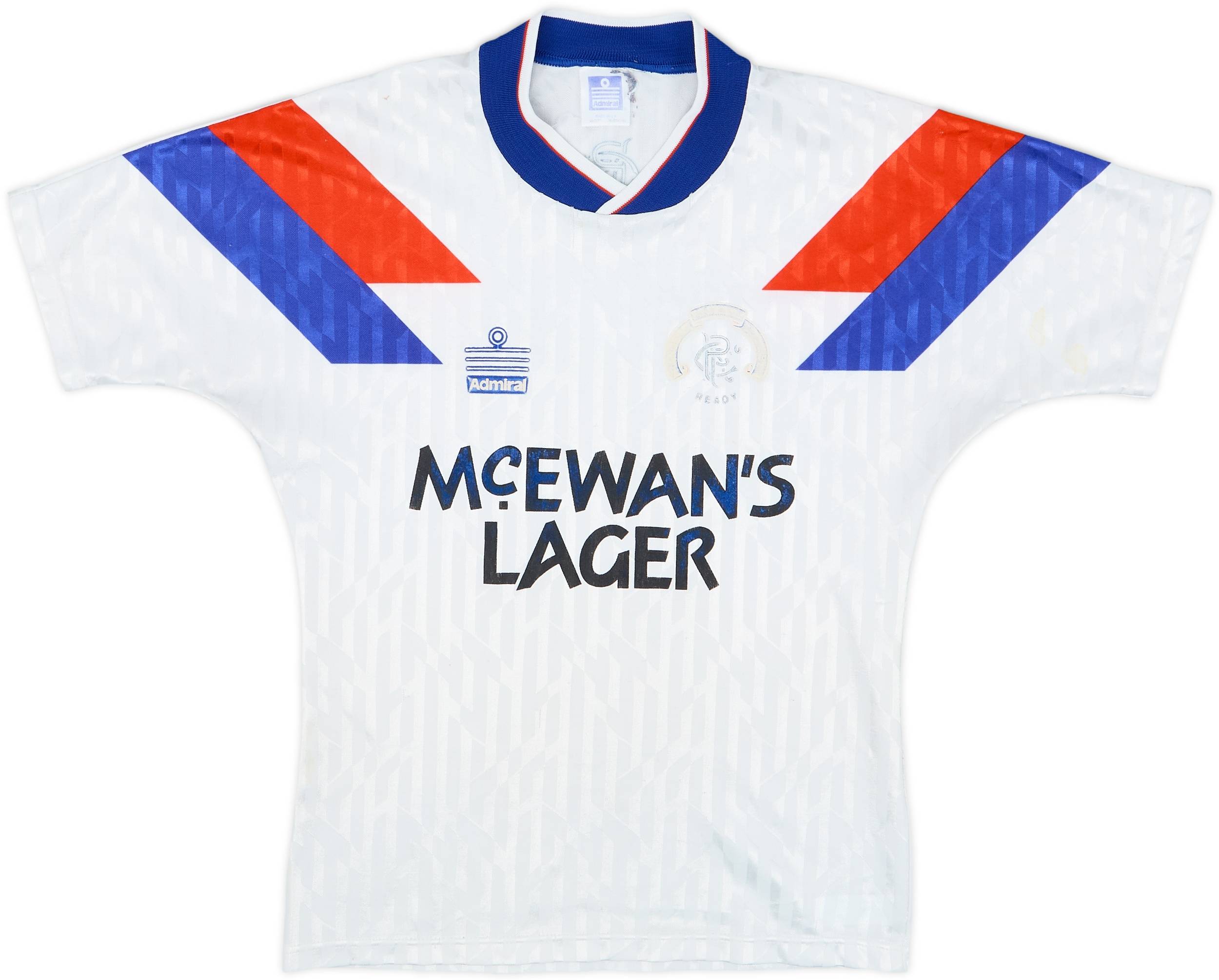 1990-92 Rangers Away Shirt - 4/10 - (XL.Boys)