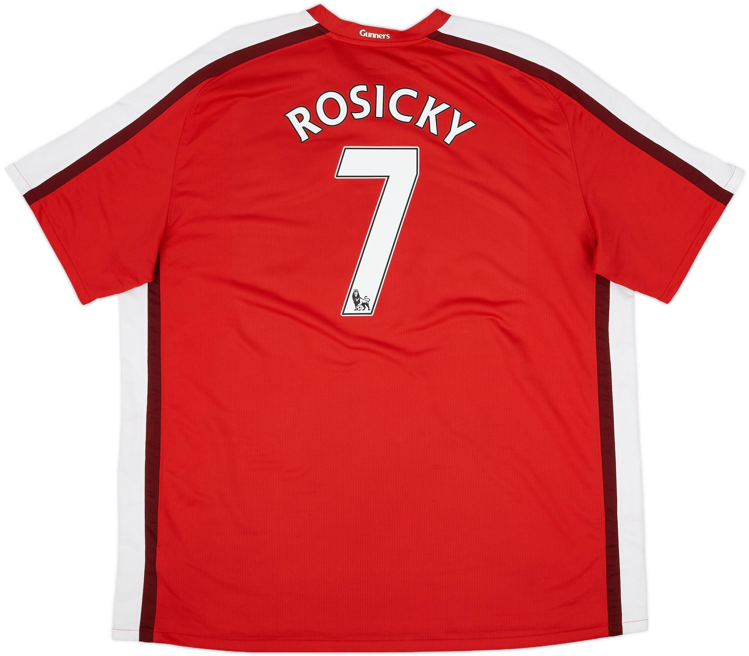 2006-08 Arsenal Home Shirt Rosicky #7 - 6/10 - (S)