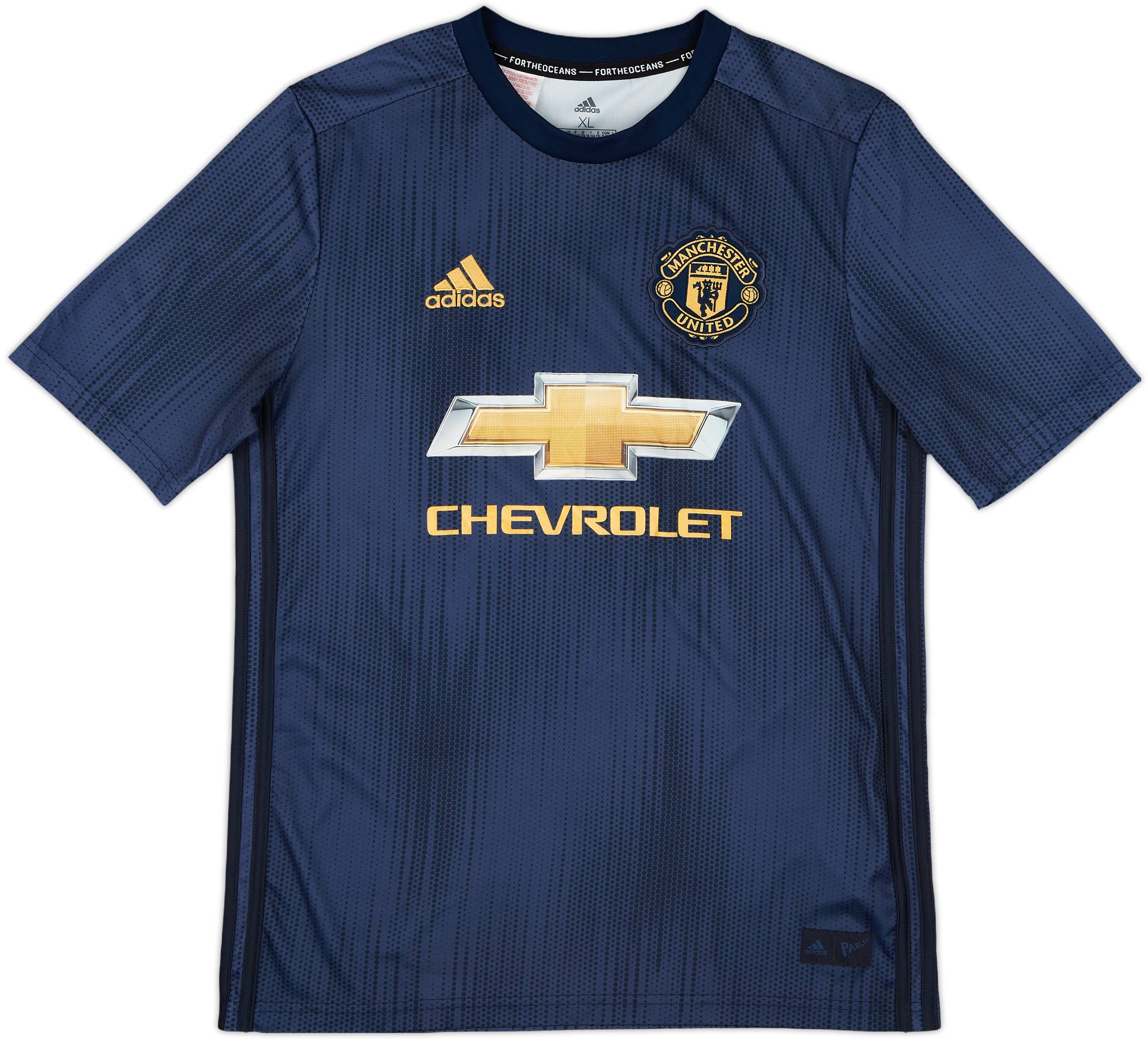 2018-19 Manchester United Third Shirt - 6/10 - (XL.Boys)