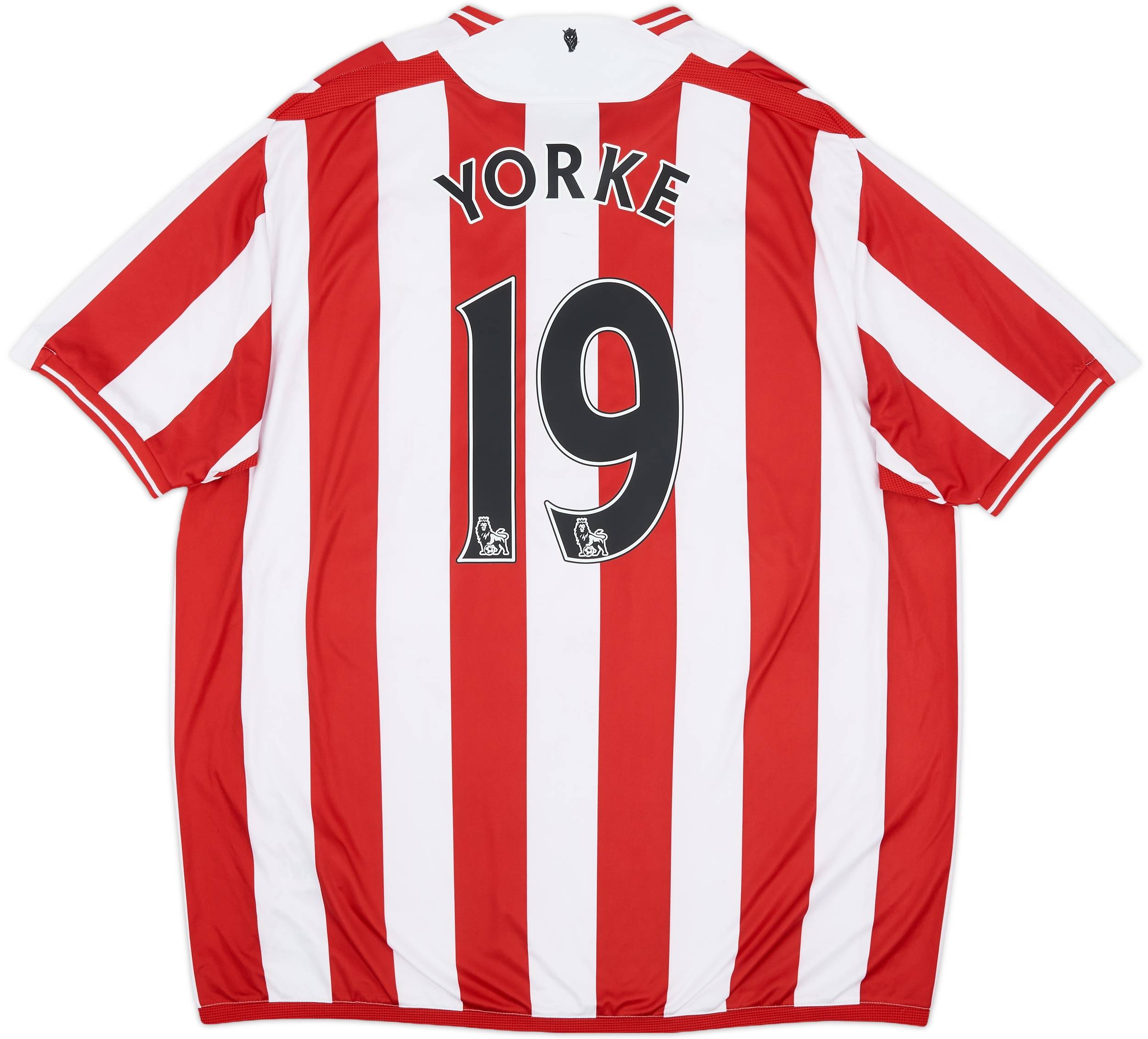 2009-10 Sunderland Home Shirt Yorke #19 - 6/10 - (XXL)