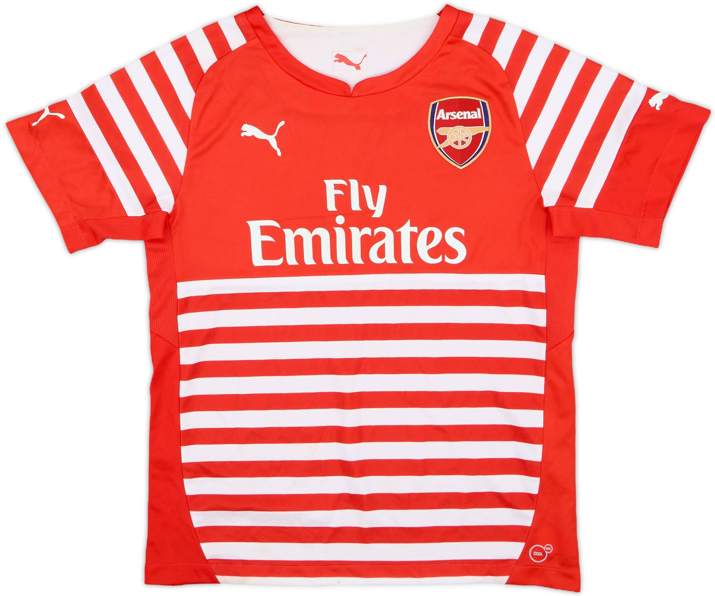 2014-15 Arsenal Puma Training Shirt - 9/10 - (L.Boys)